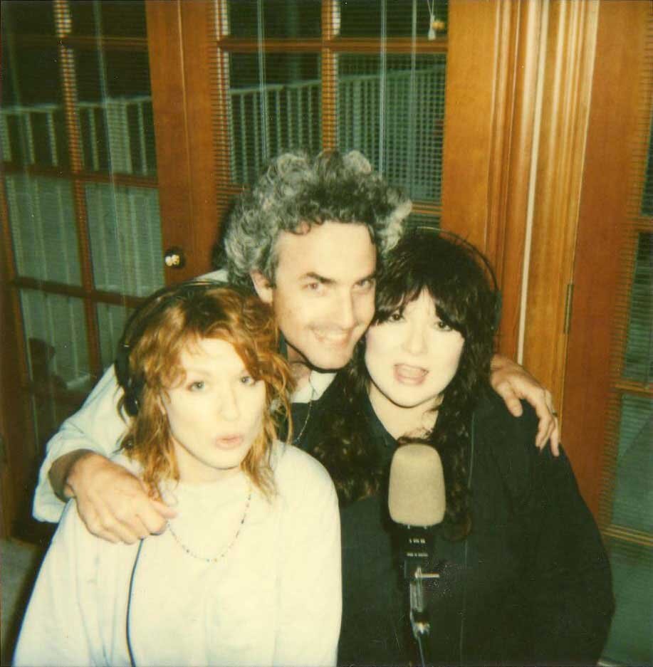 Billy Steinberg with Ann and Nancy Wilson of Heart - 1990