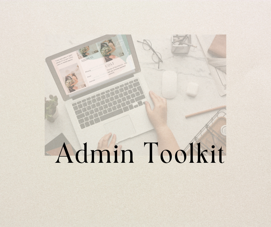 ADMIN TOOLKIT