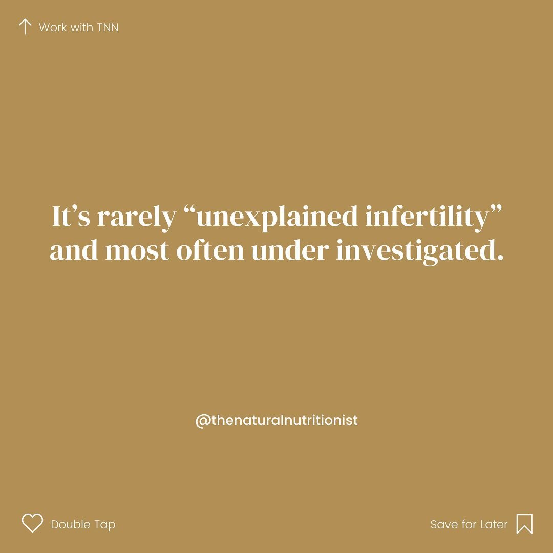 The six most commonly overlooked TTC pathology results are:

Male
1️⃣ Low sperm morphology
2️⃣ High homocysteine (relevant for females too)
3️⃣ Iron overload

Female
4️⃣ Low progesterone
5️⃣ High TSH
6️⃣ Thyroid antibodies

If you&rsquo;re TTC and ha