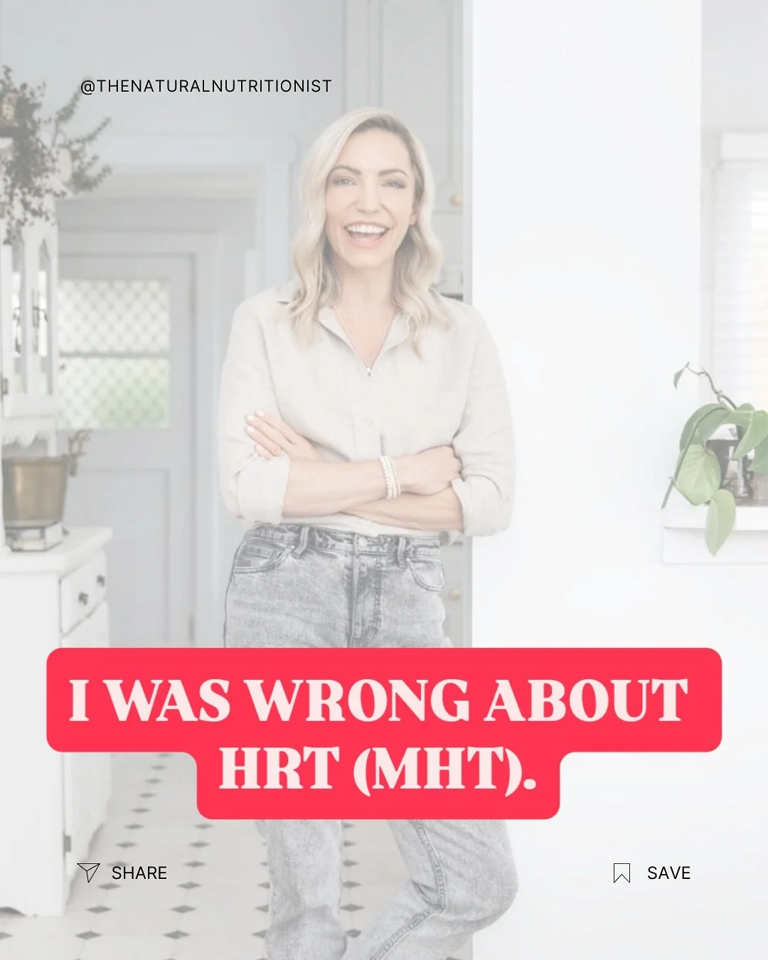 I&rsquo;ve been talking about this for a few years now, but I realized I didn&rsquo;t have a post to share when you slide into my DMs.

I was wrong about HRT.
(I was in my undergrad when the WHI drama went down, and my Mum was already taking HRT at t