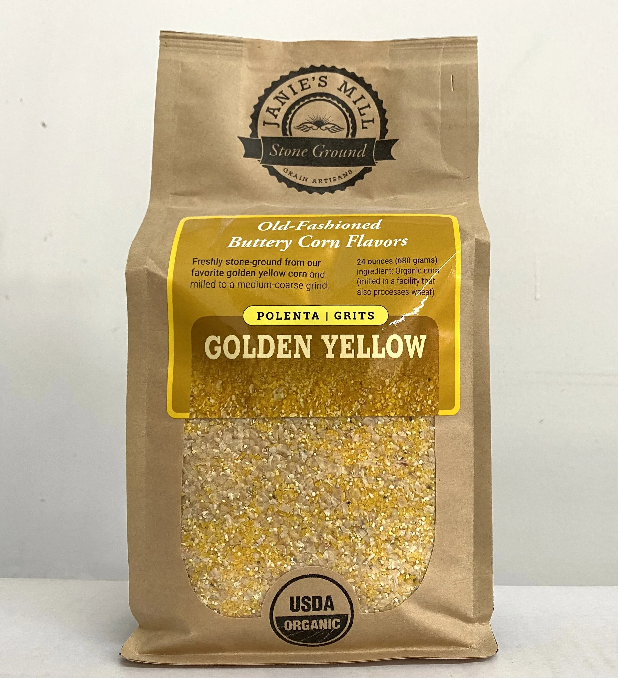 Janie's Mill Golden Yellow Polenta / Grits