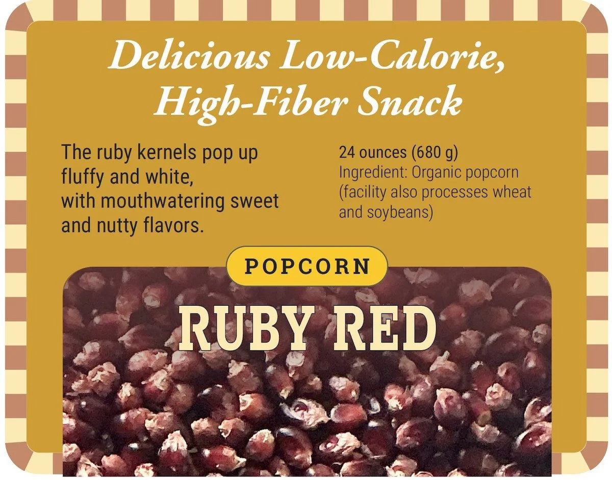 Janie's Mill Ruby Red Popcorn