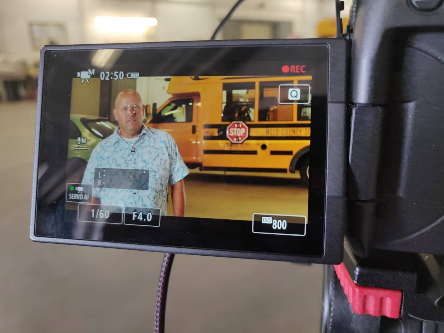 This week we've been busy filming all over town! We're working on a project for District 6's Internship Program. In this shot were filming at the transportation department.