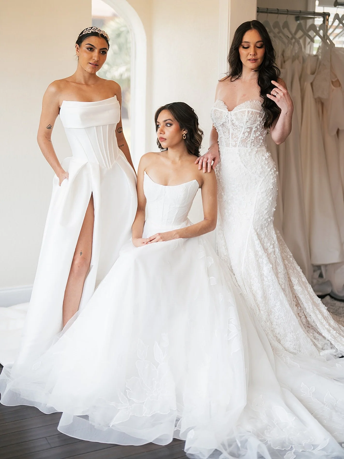 Your dream dress is waiting in San Jose ✨ Come see what makes our gowns so loved by brides.