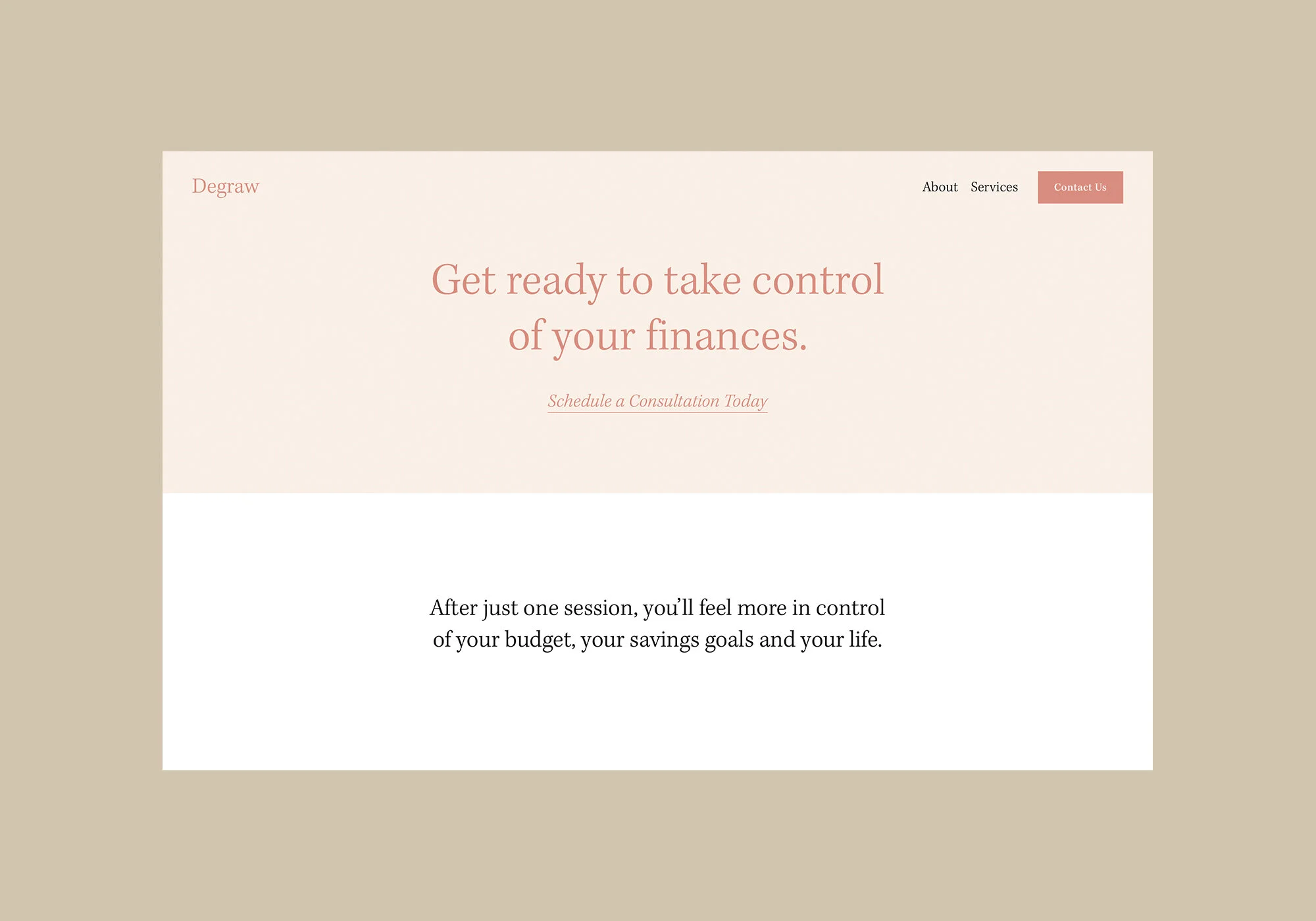 Sito web di Degraw