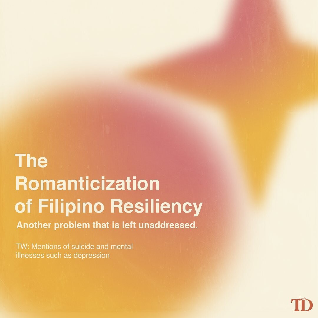 Filipinos are tired of being resilient. 

While our country faces the aftermath of Typhoon Odette, the romanticization of Filipino resiliency continues.

When will those who use this narrative realize that resilience is not enough to recover after a 