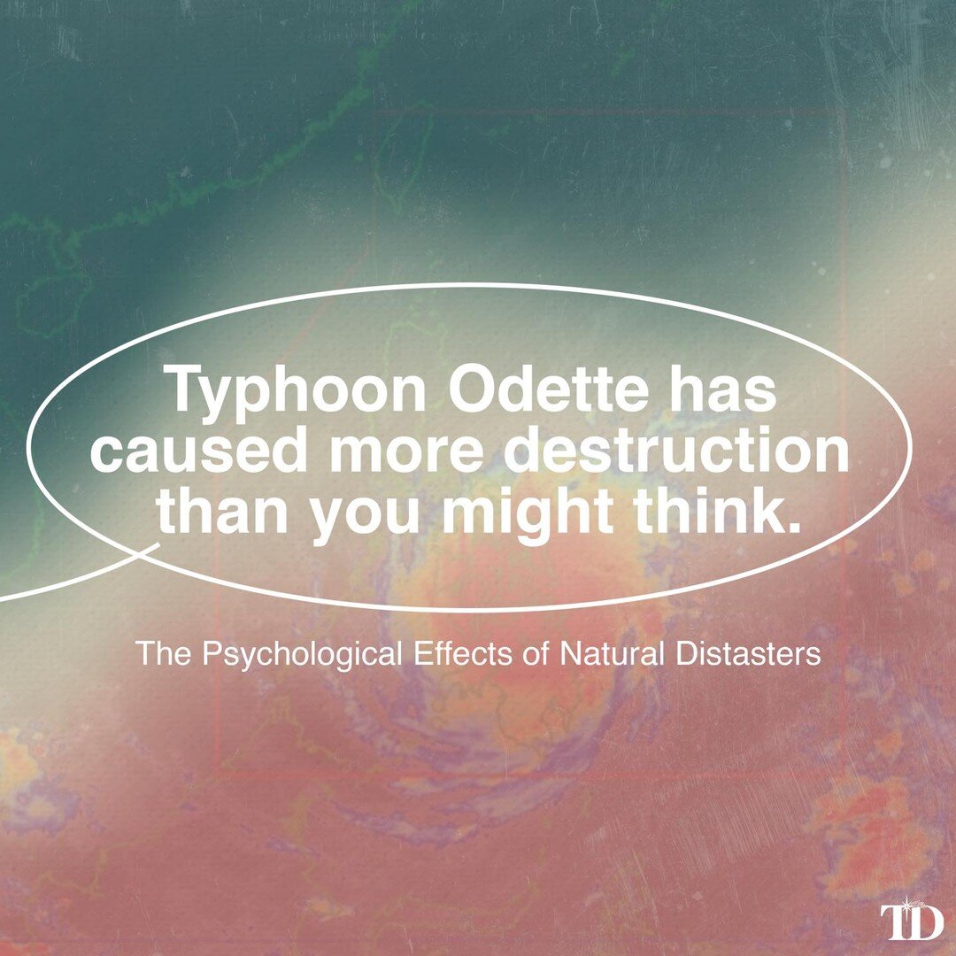 There&rsquo;s more than what meets the eye.

With Typhoon Odette labeled as one of the strongest typhoons of 2021, its effect on the homes of numerous Filipinos is insurmountable. Unfortunately, natural disasters cause other repercussions that contin