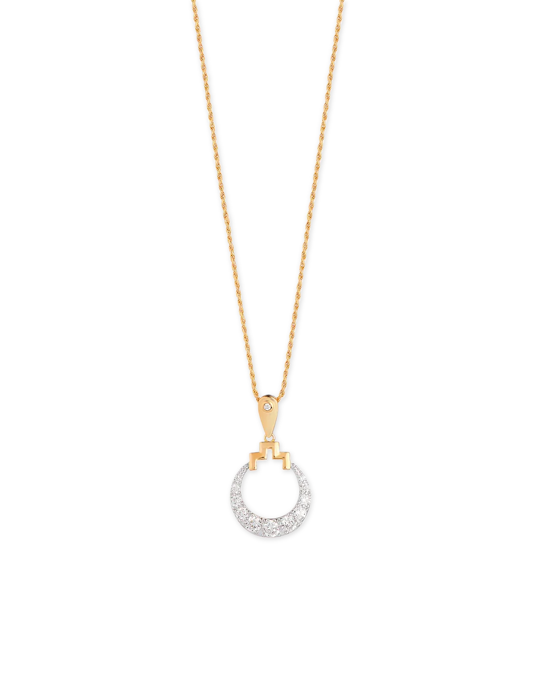 Bianca Pendant on Rope Chain