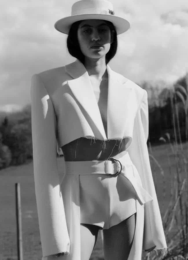 BB:46 Cropped Blazer by Bon Bride