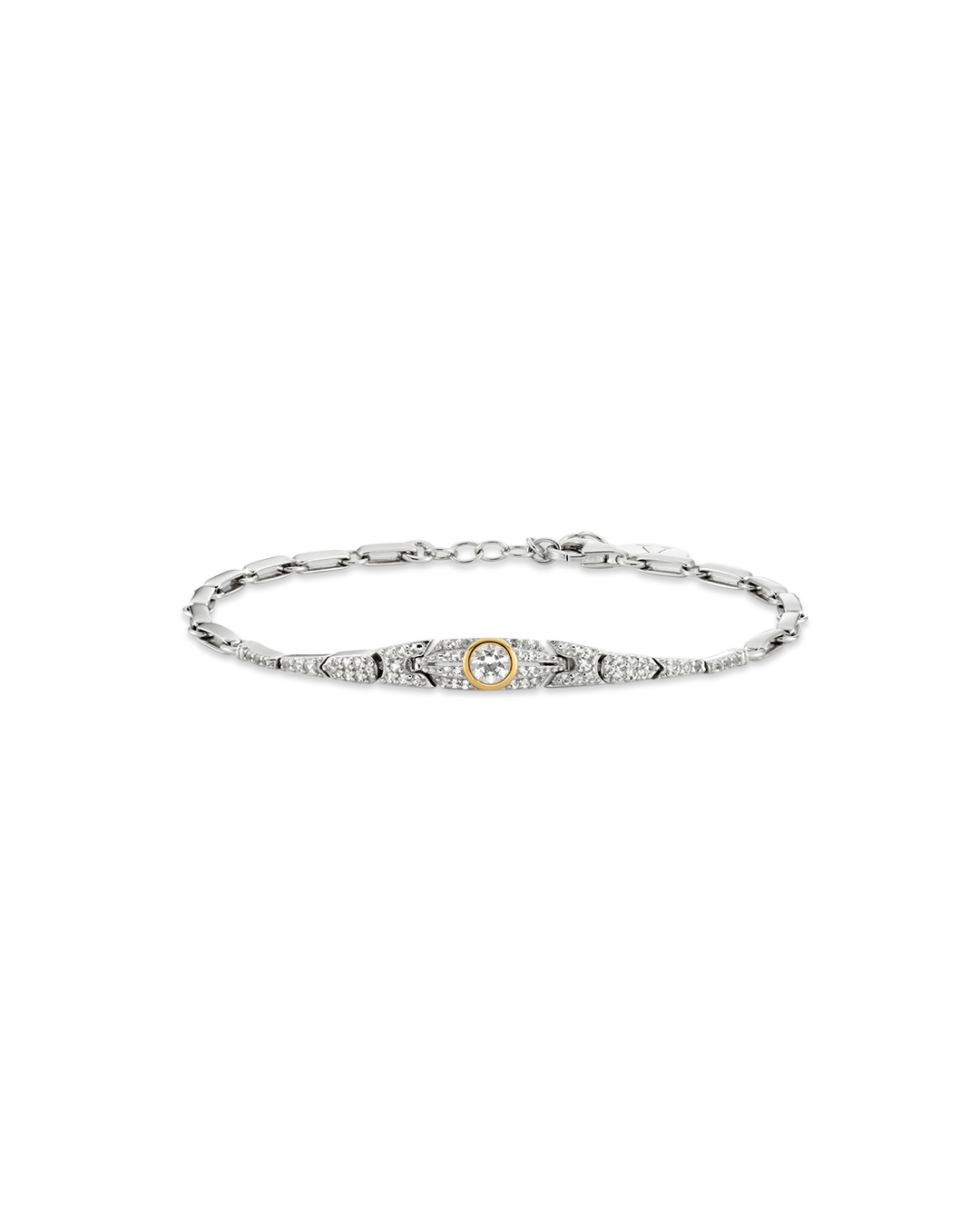 Slimline Dual Tone Bracelet