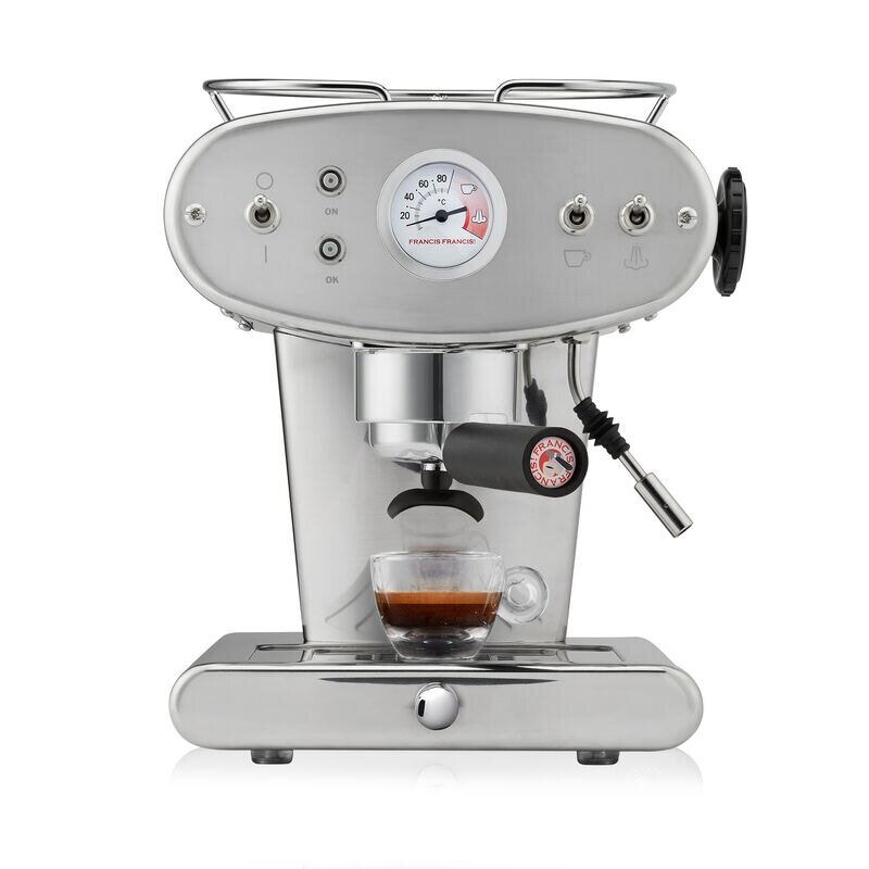 Illy X1 inox - Machine à café moulu