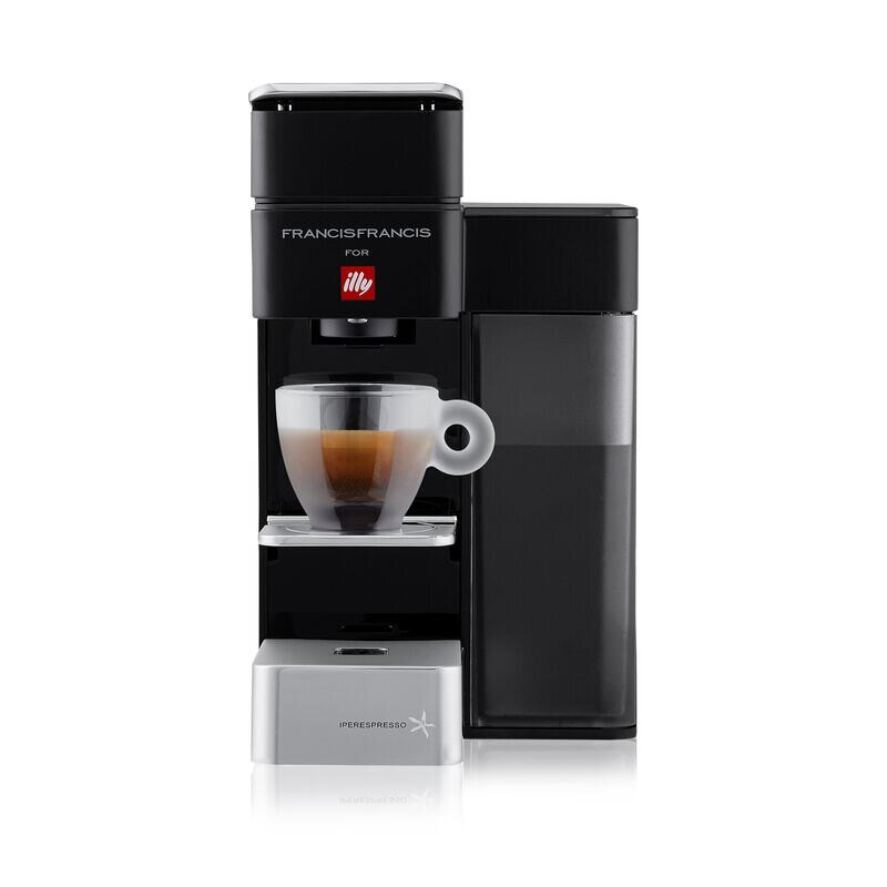 Illy Y5 Espresso &amp; Coffee noire - Machine à café Iperespresso