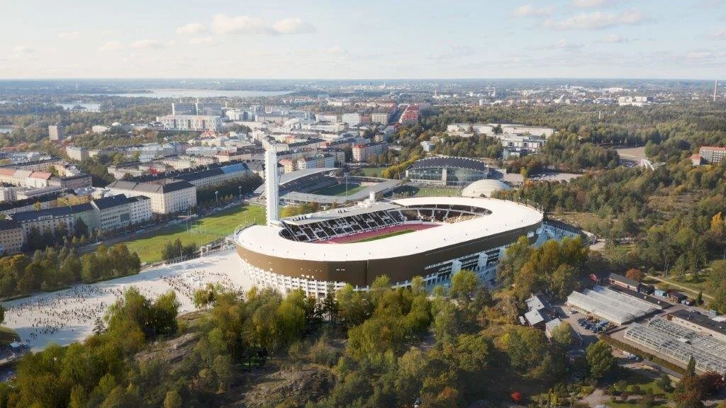 Stora Enso and Helsinki Olympic Stadium partner up to promote circular economy solutions