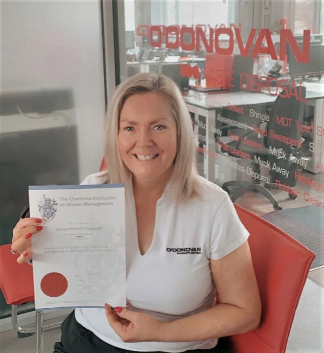 O’Donovan Waste MD Jacqueline O’Donovan made Fellow of the CIWM