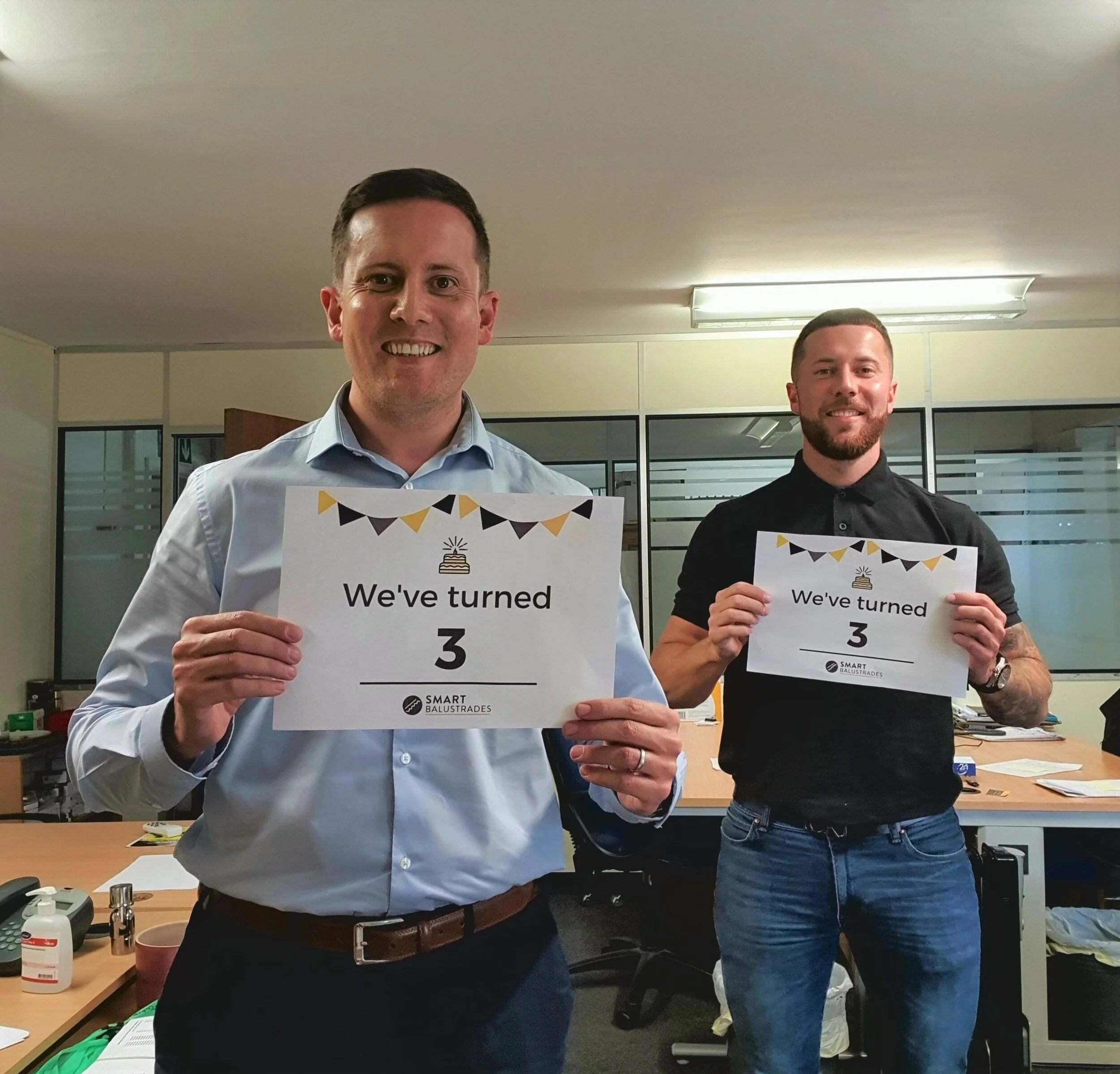 L-R David Hough, Jonathan Hough