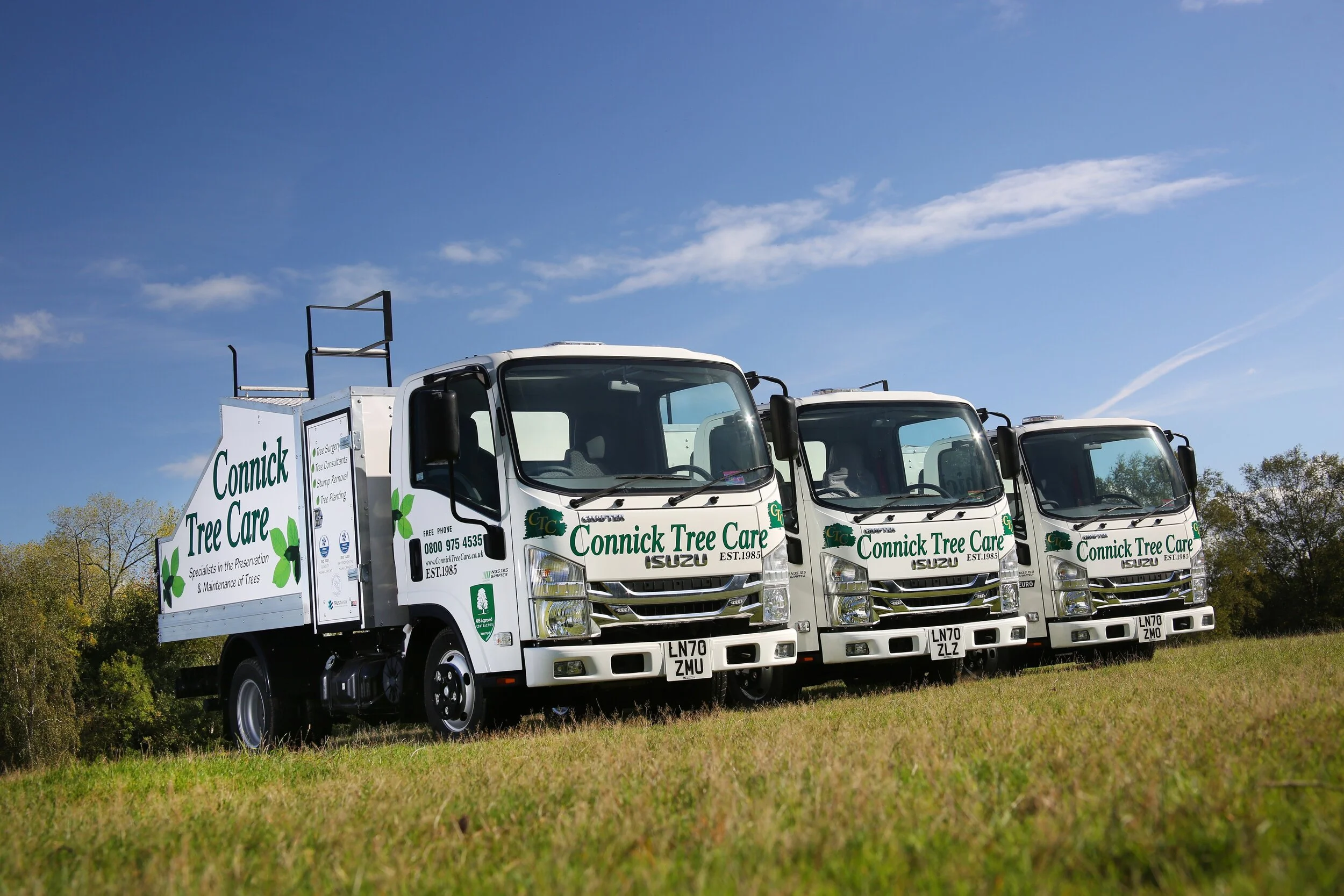 Isuzu fits the bill perfectly for Connick Tree Care