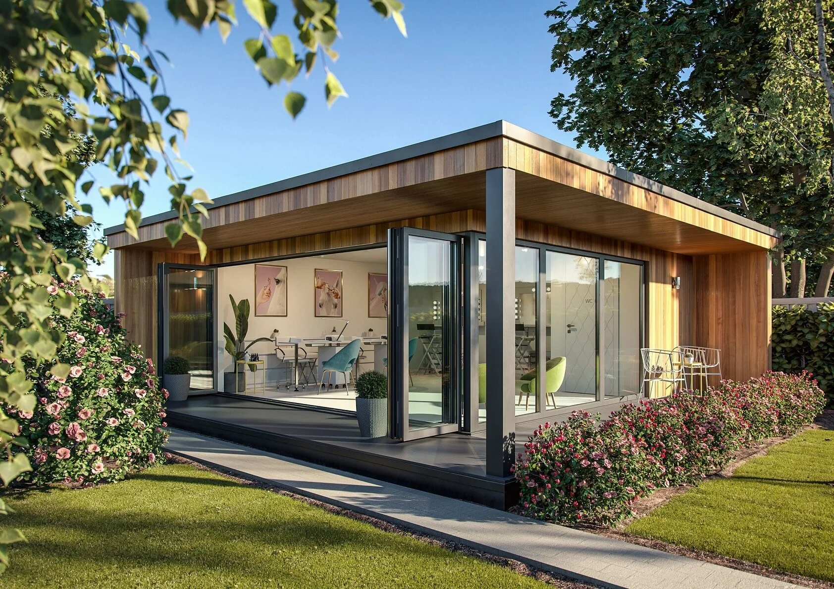 New outdoor multifunctional work pods