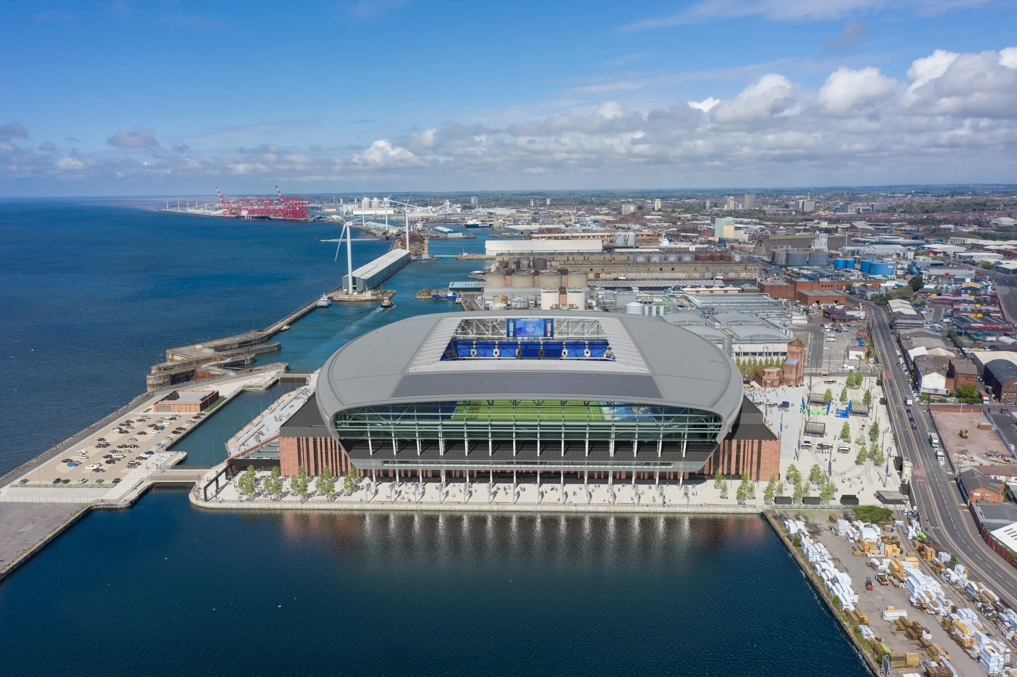 Everton's new stadium plans are approved by Liverpool council