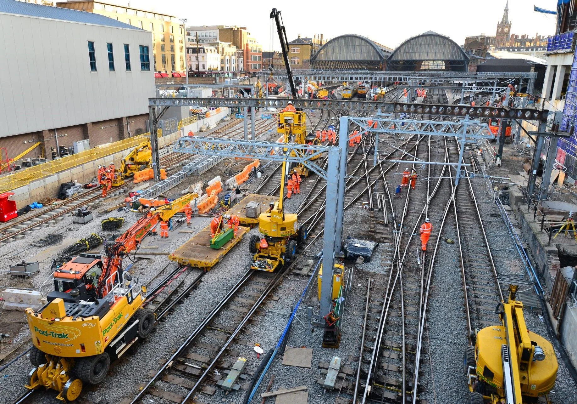 Work to transform tracks at King's Cross.JPG
