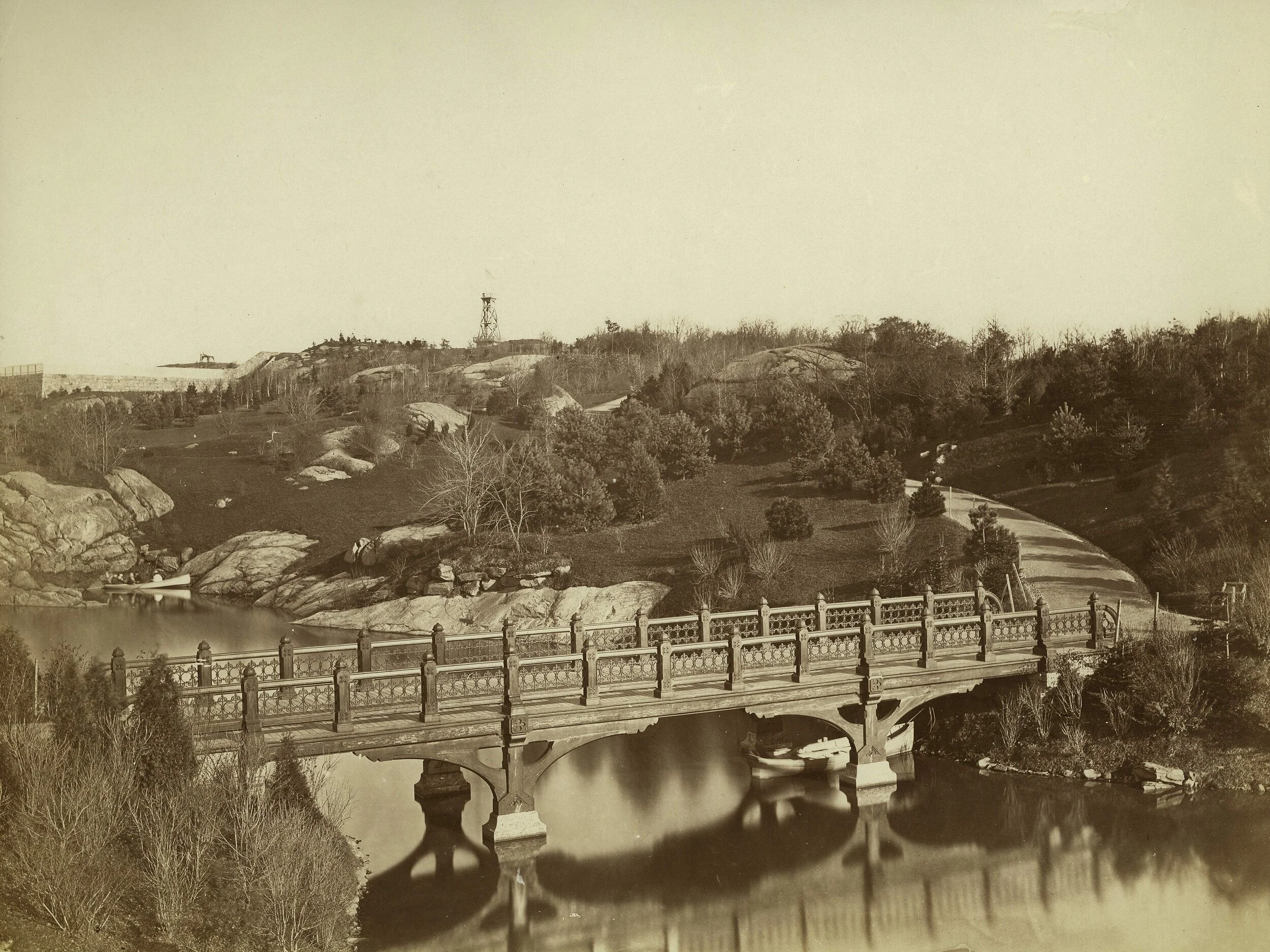 Oak Bridge, Central Park, New York 1860, Credit_ RIBA Collections.jpg