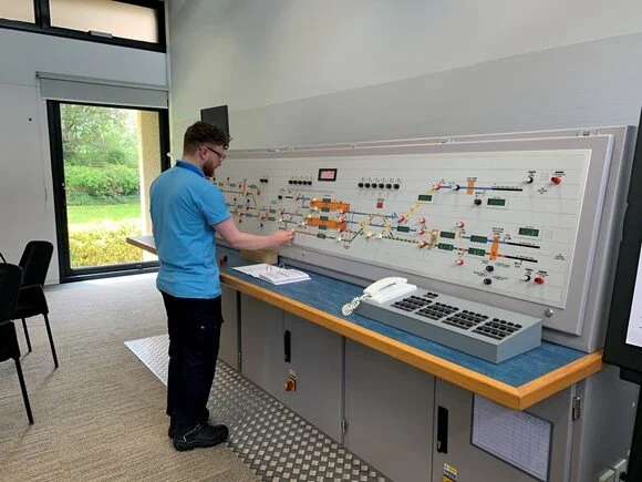 Network Rail’s 3000th apprentice takes up his station