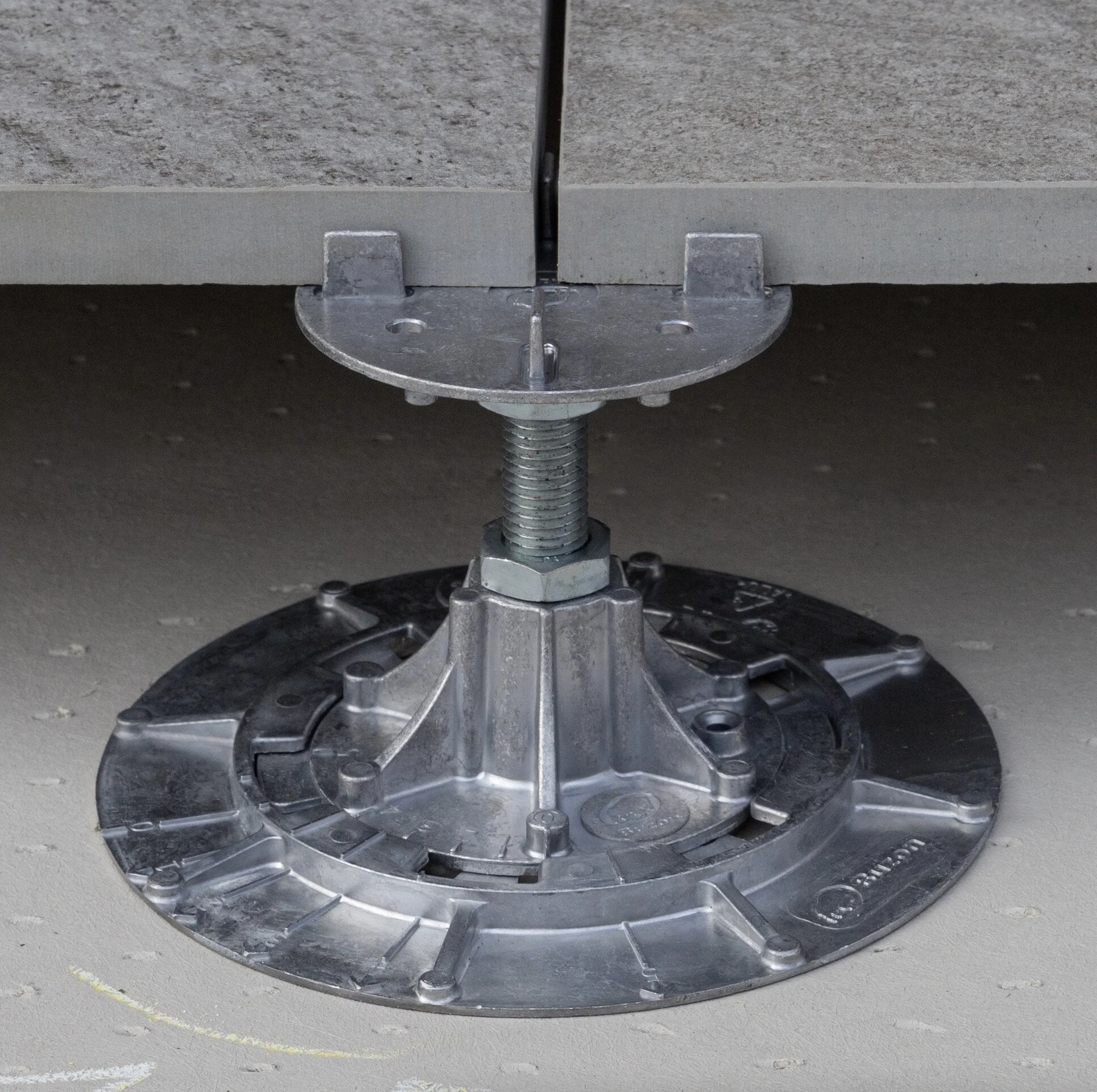 The new A-PED from Buzon: fire-rated adjustable pedestal suitable for paving, decking and grating.