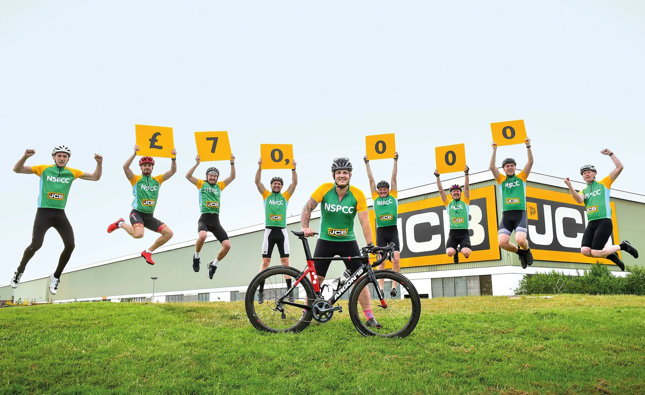 70,000 reasons to smile as JCB launches Platinum Jubilee Appeal