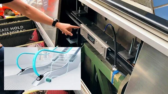 Manchester Piccadilly escalator trials virus busting technology