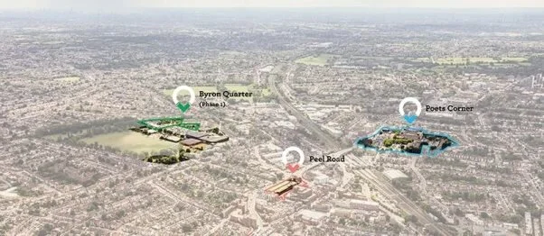 £690m brownfield development in Northwest London to deliver 1,500 homes
