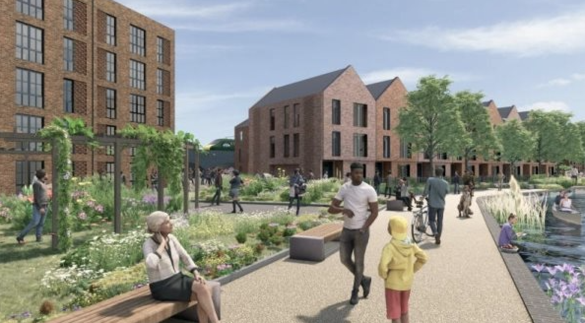 Waterfront regeneration prospect in Wolverhampton