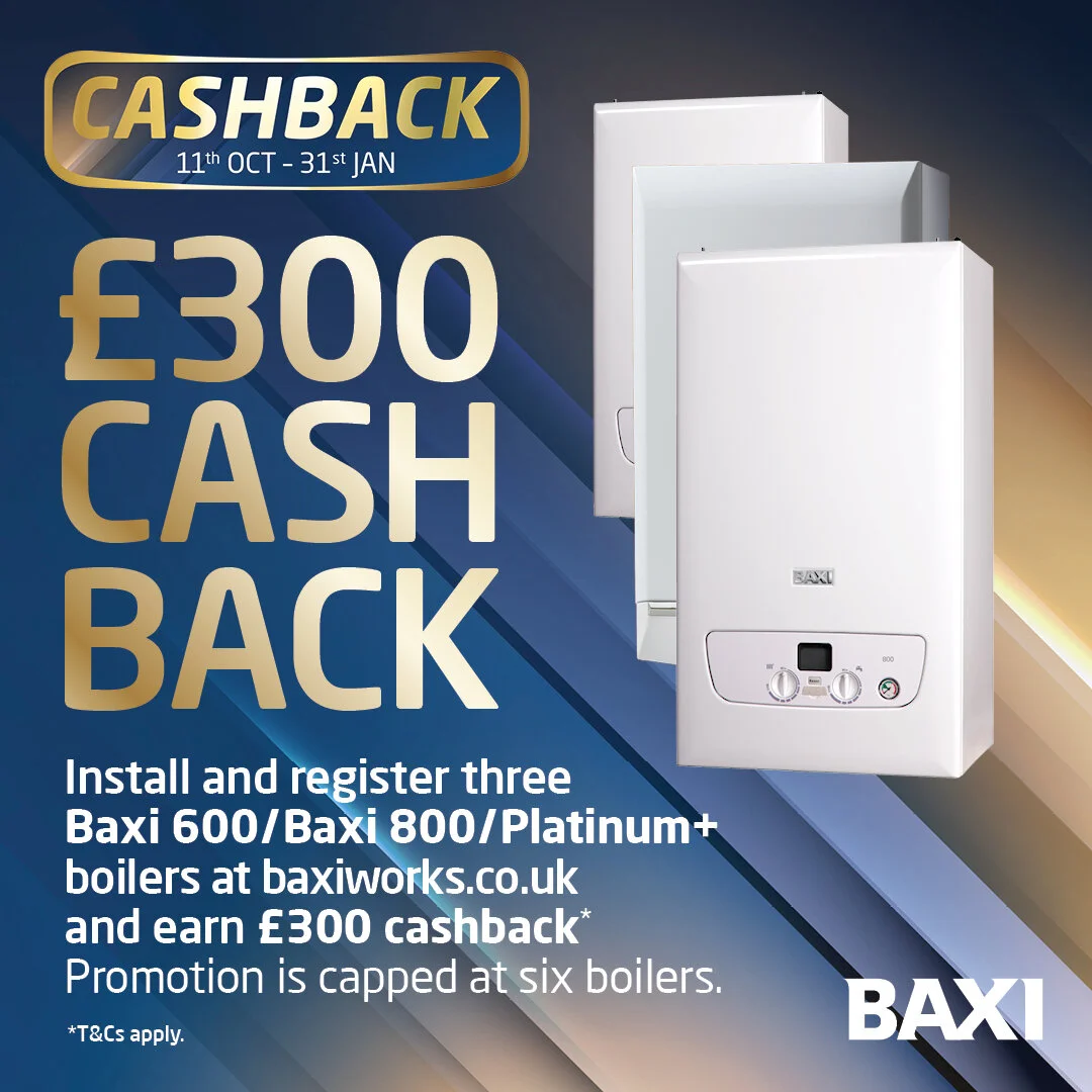 Baxi’s Winter Warmer Cashback Scheme is Back