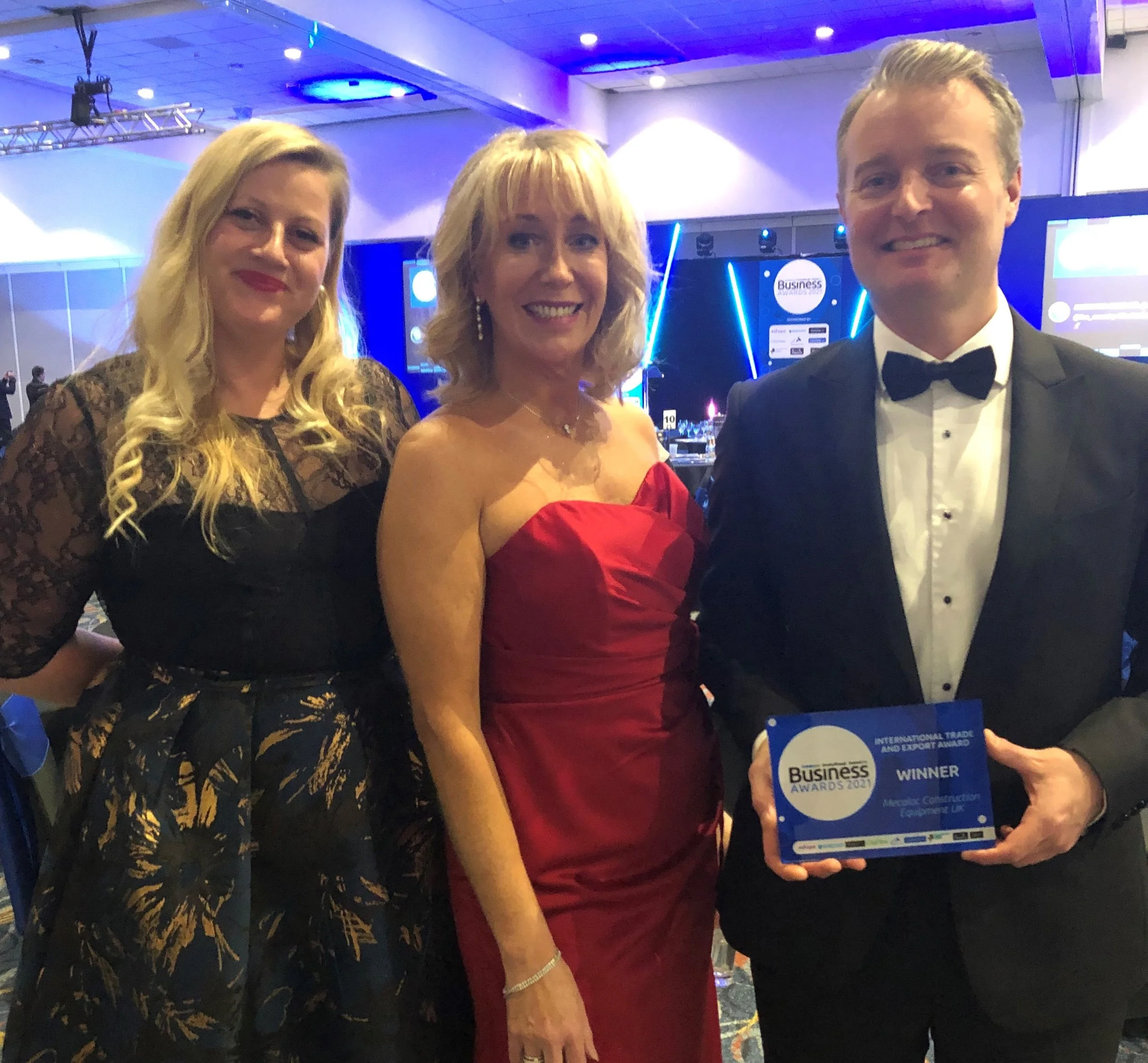 Mecalac takes home gold at CoventryLive Business Awards