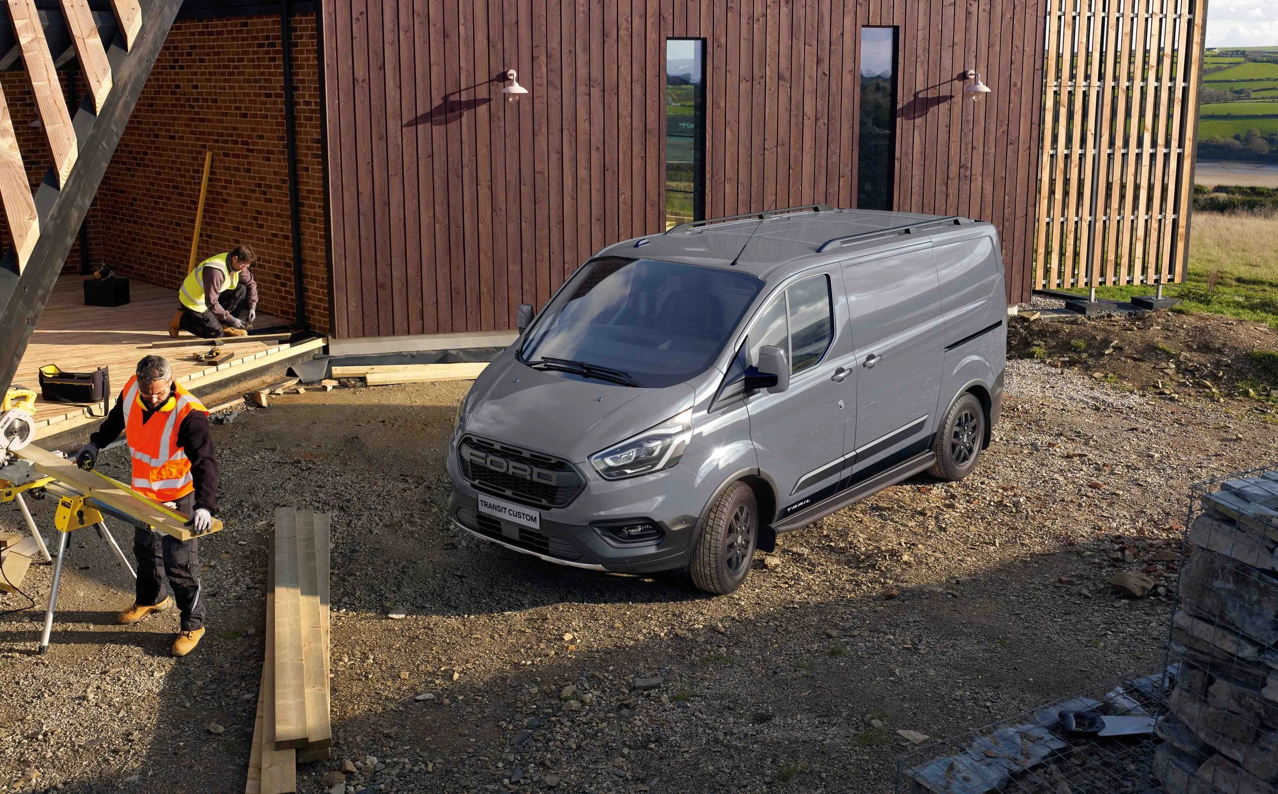 Ford Transit Custom Rated Gold by Euro NCAP