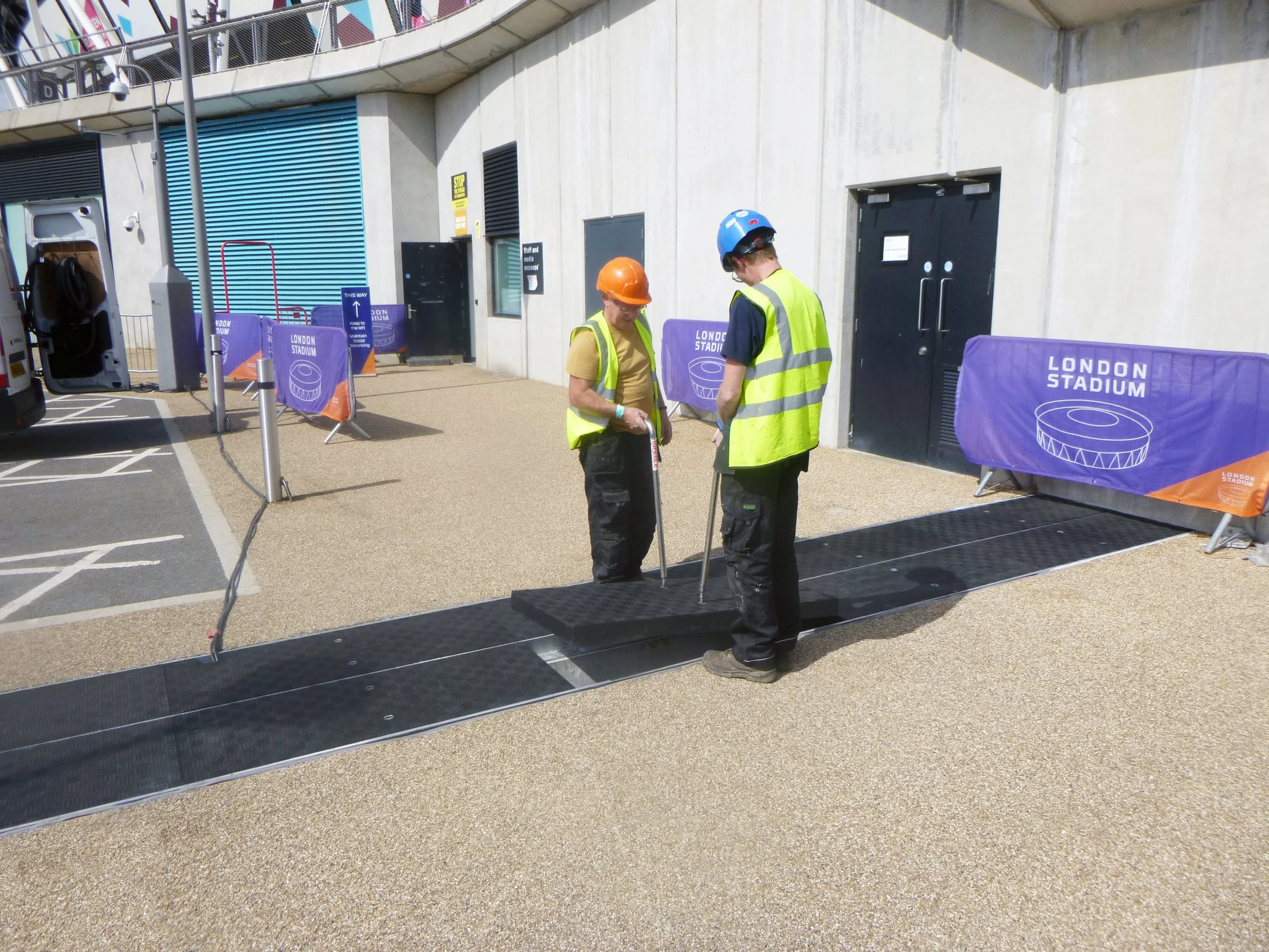 Fibrelite Provides Bespoke Covering Solution To Multi-Event Stadia Without Disrupting Operations