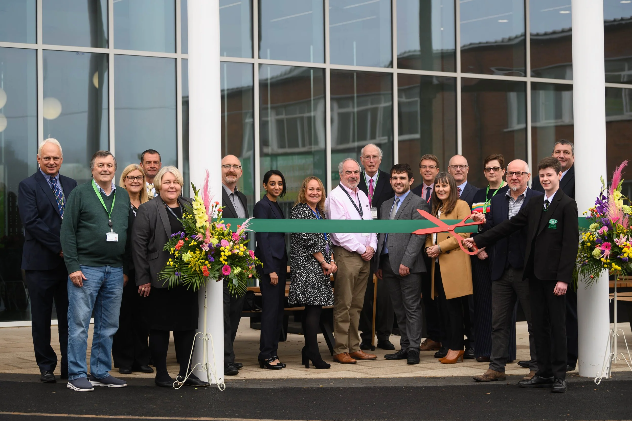 Completed works on £3.7m expansion of Coventry secondary school