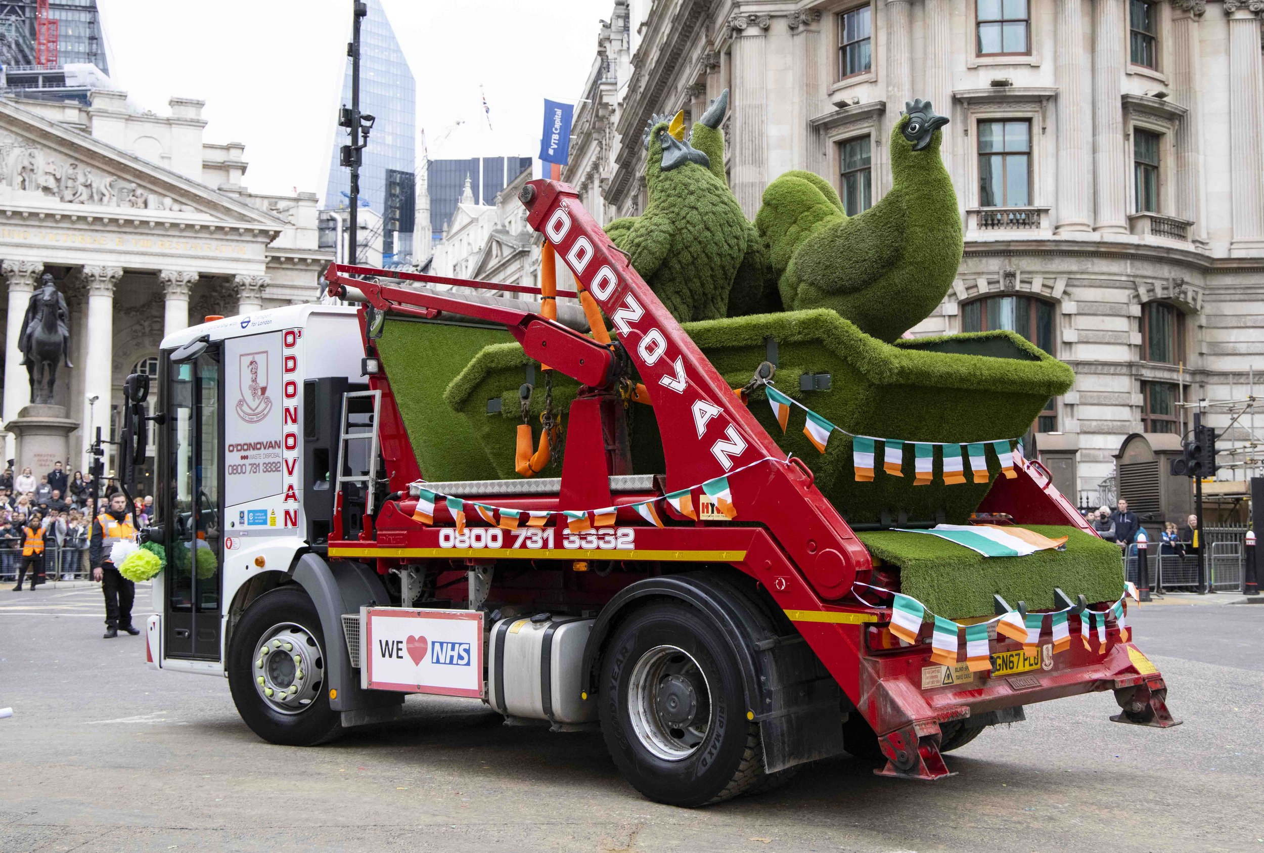 O'Donovan Waste take part in the Lord Mayor's Show