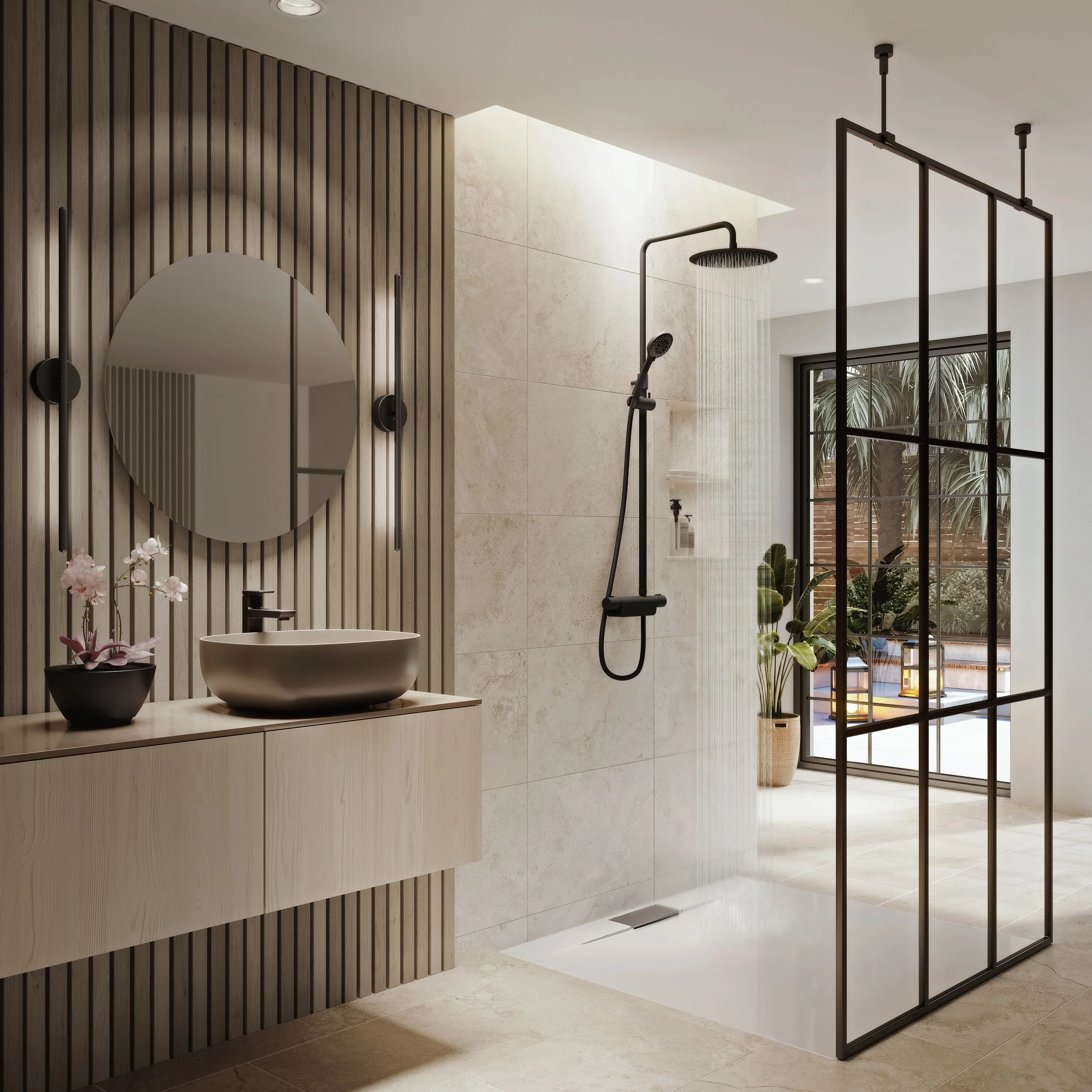 Aqualisa introduces MidasTM 220 mixer shower range in black metal finish