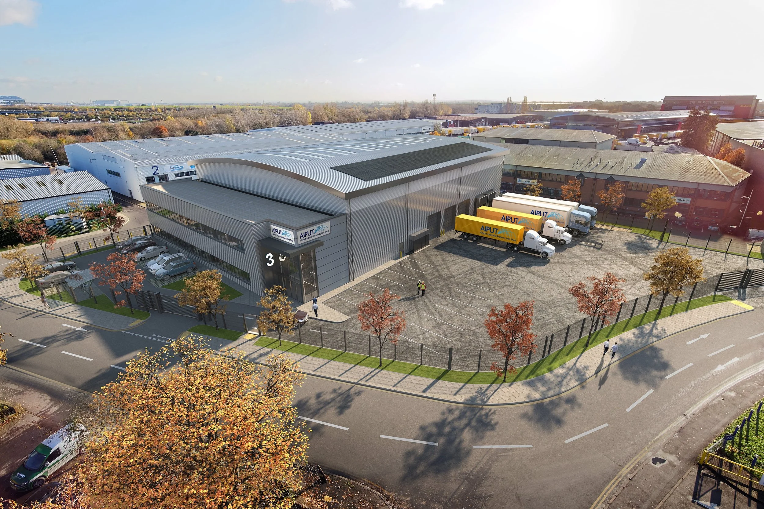 AIPUT embarks on construction of high-spec addition to its Heathrow warehouse portfolio
