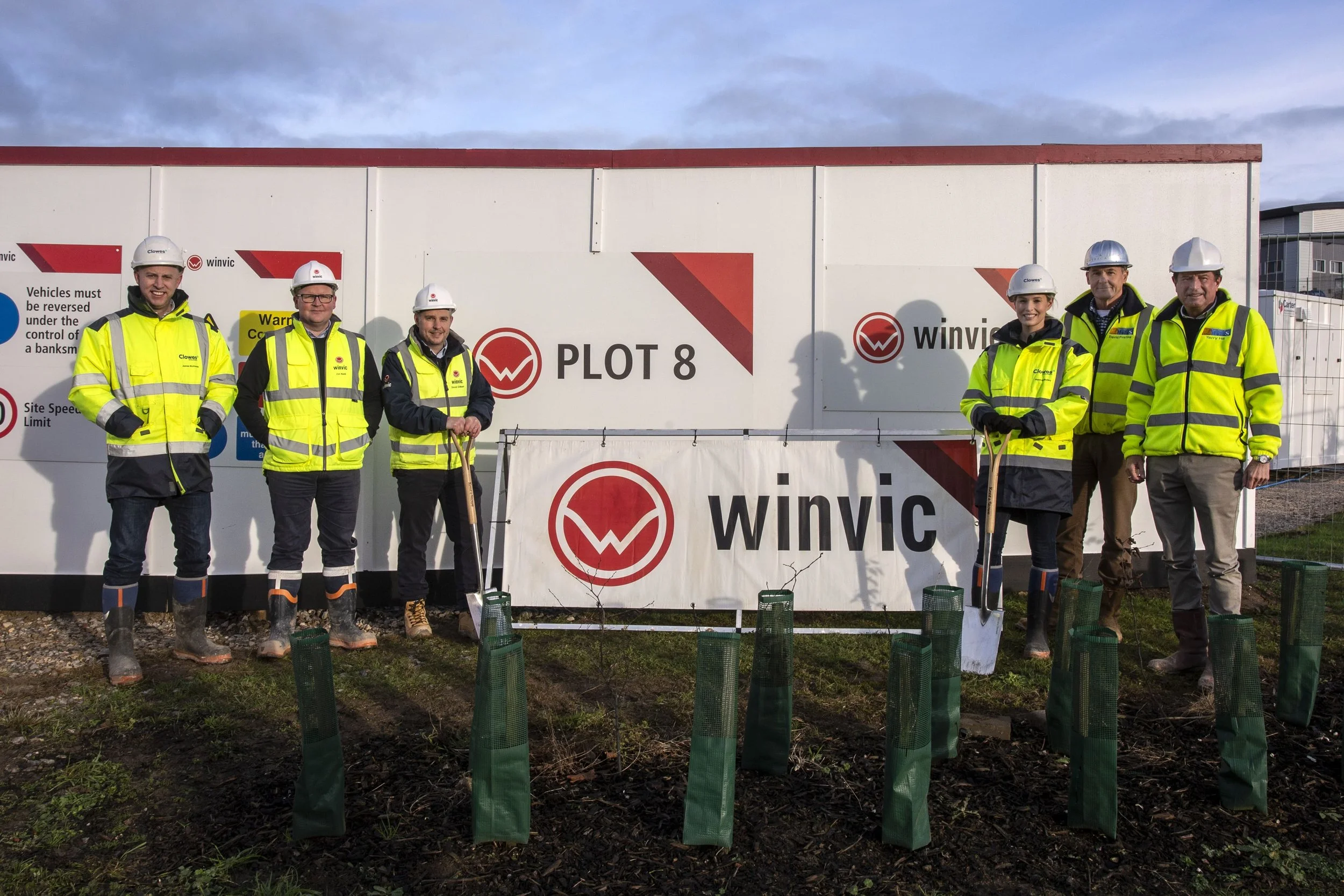 Winvic Wins Contract to Deliver Two Industrial Warehouses for Clowes Developments