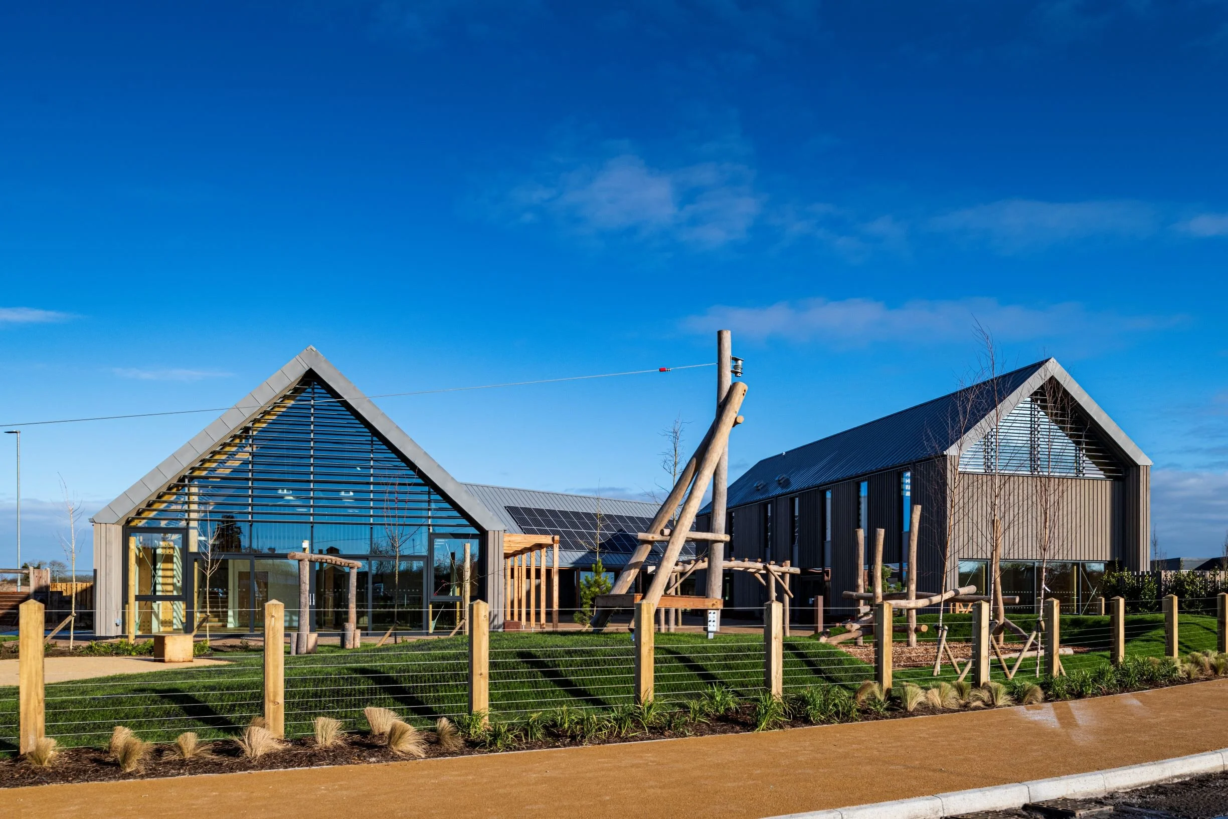 Building work is completed at Linmere's community hub, the Farmstead