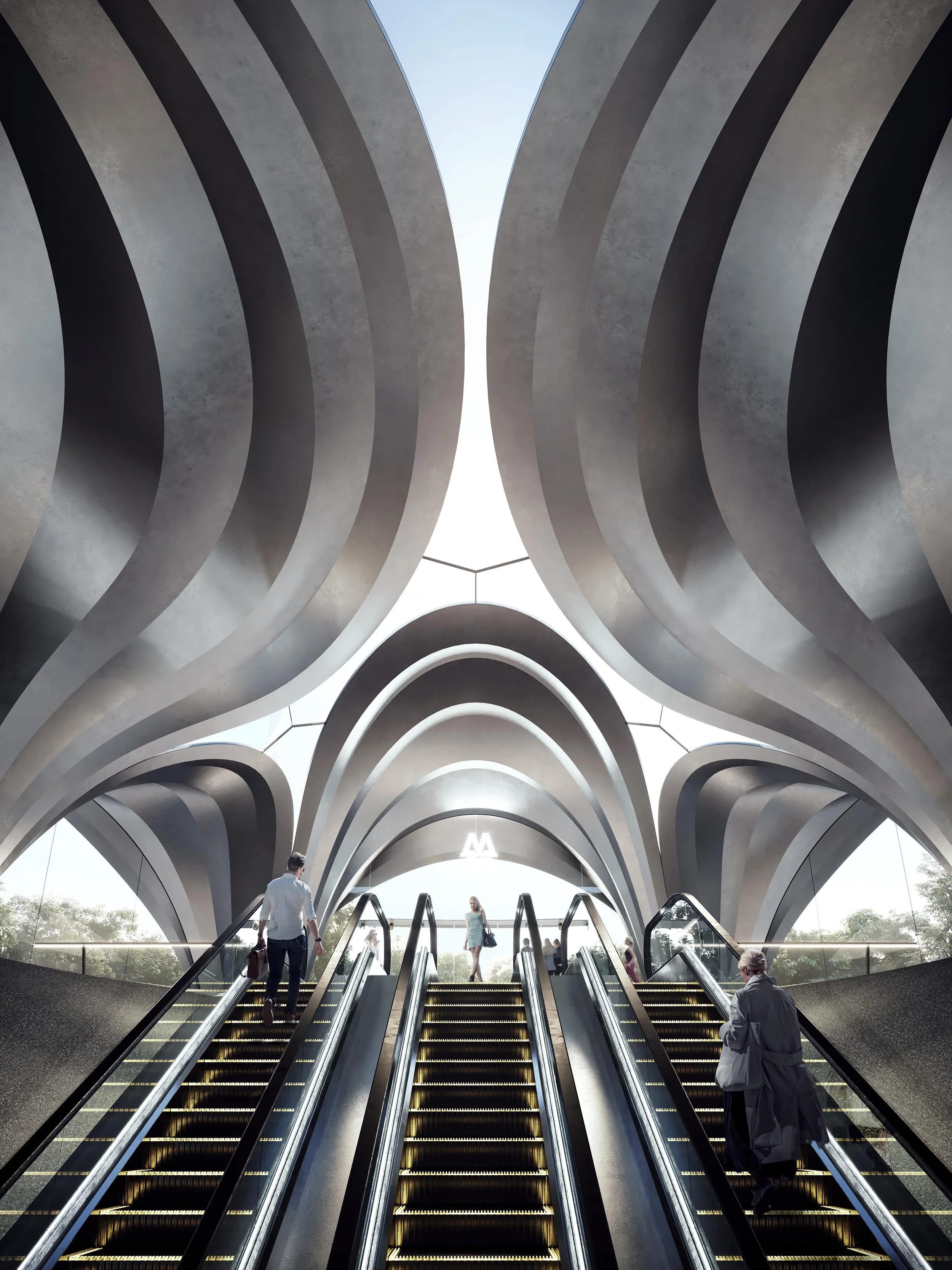 Construction underway on new Dnipro Metro stations