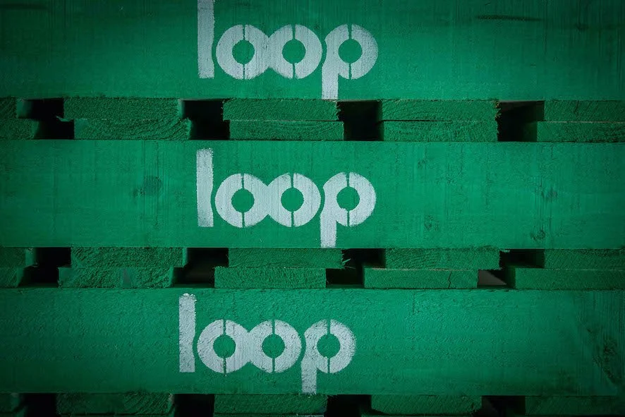 The Pallet LOOP signs The Climate Pledge