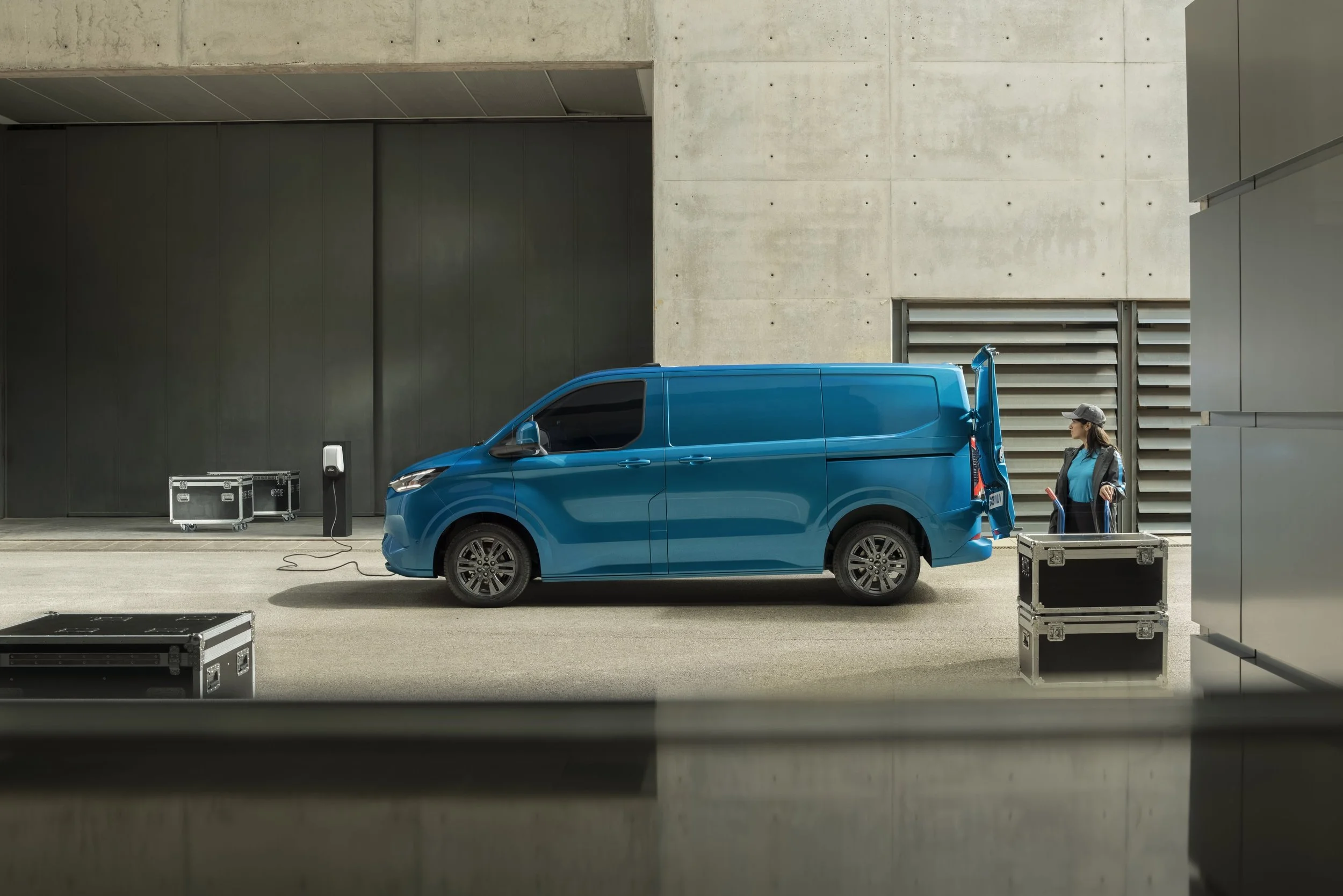 Ford Pro Reveals Exciting Next Phase of Electrification Journey with All-New, All-Electric E-Transit Custom