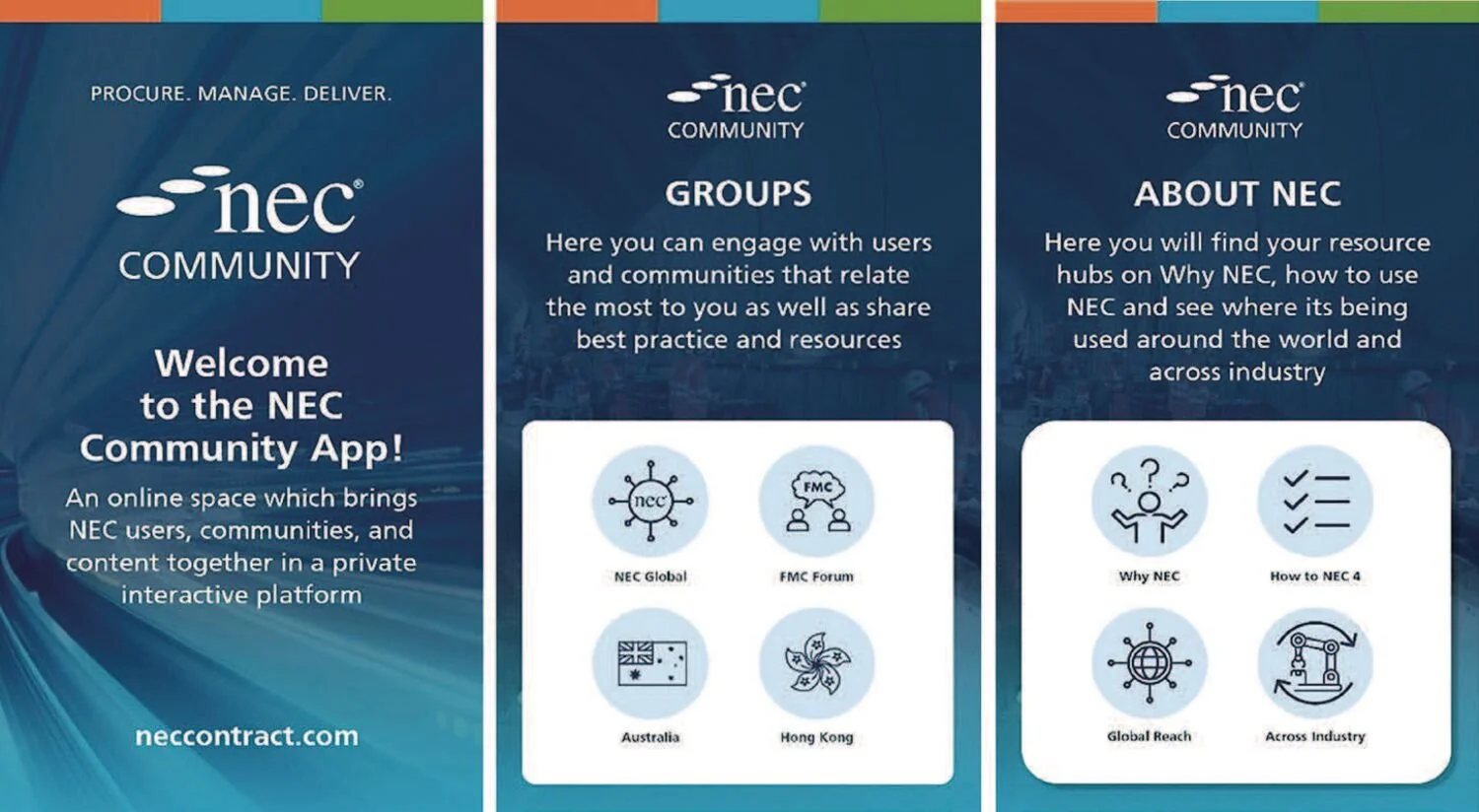 NEC launches community app to bring users and practitioners closer together