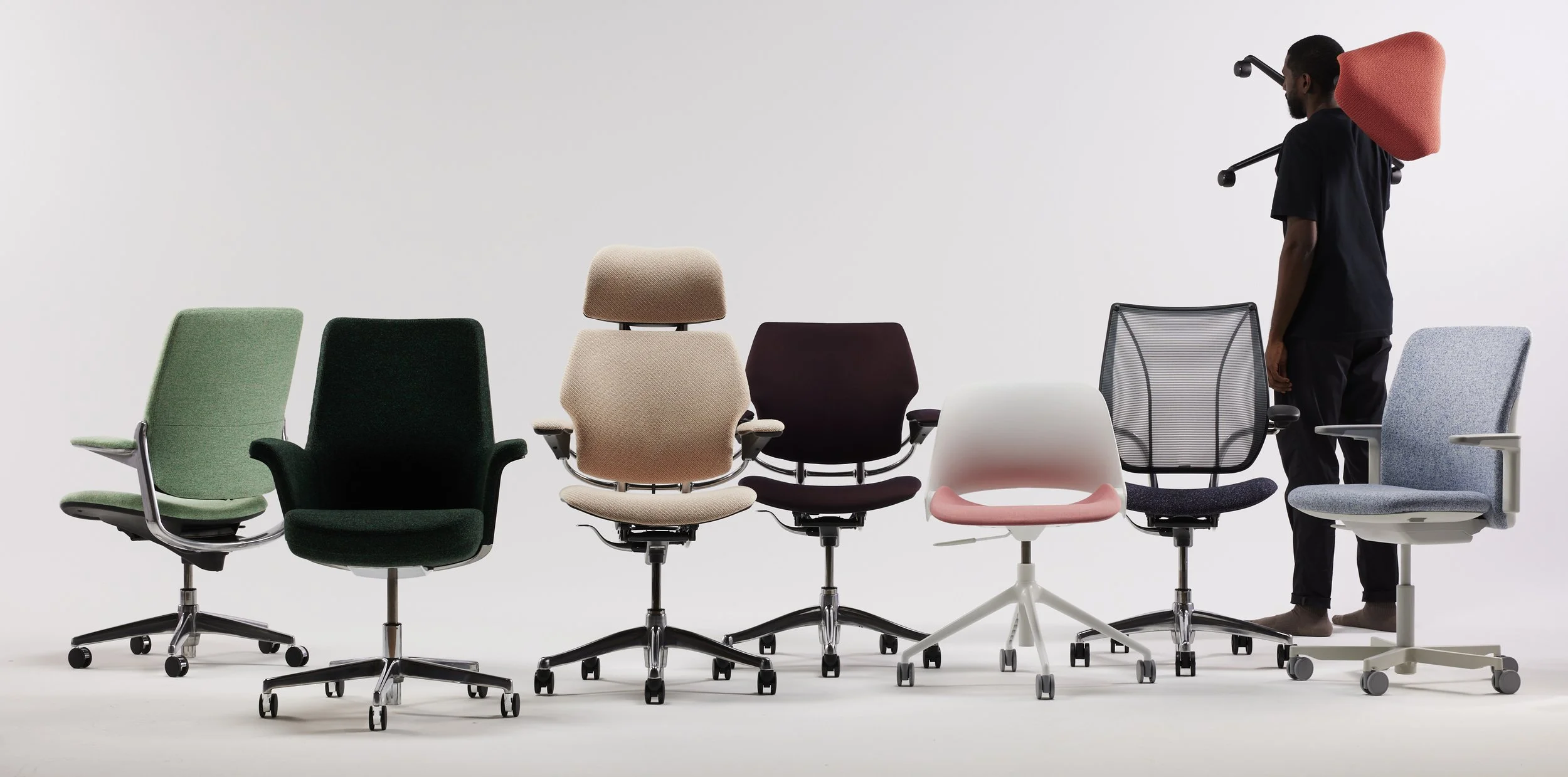 Humanscale showcases its global partnership with Kvadrat at the Stockholm Furniture Fair  
