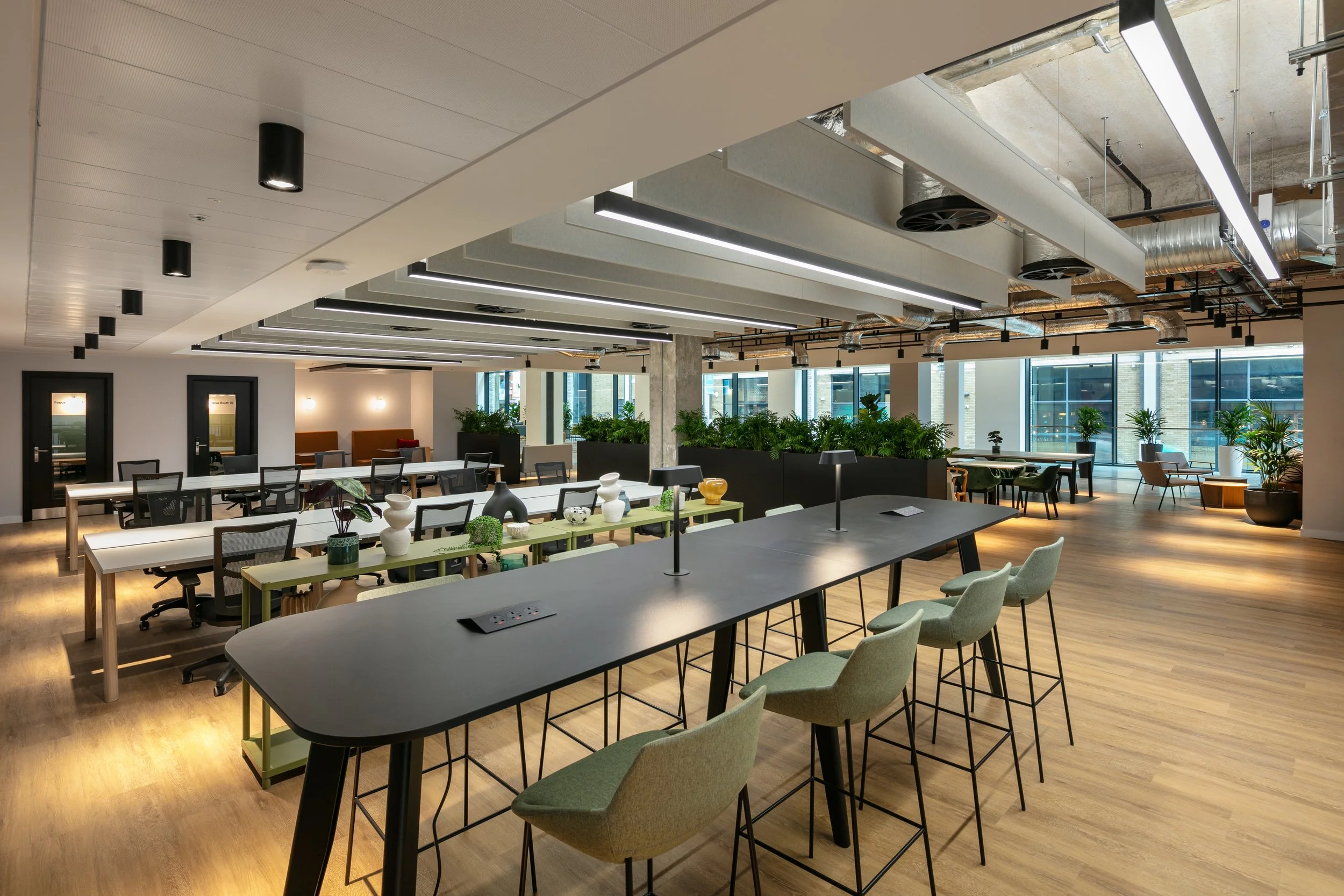 Light Forms luminaires specified in huge Birmingham office overhaul