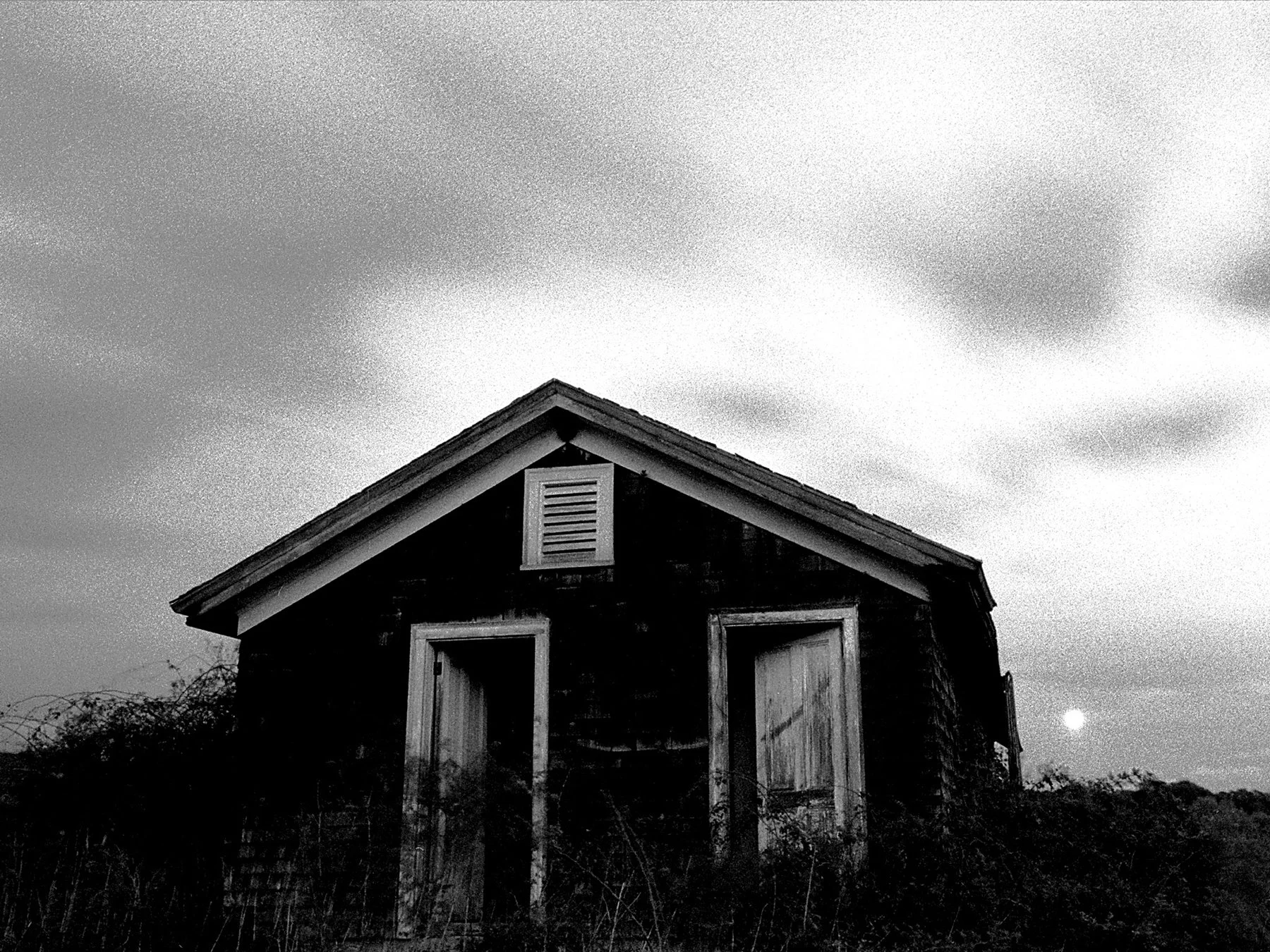 Farm House, Tiverton, R.I, U.S.A - Silver Gelatin Print. Urban Abandonment, exploring the urban decay and remnants that surround our everyday lives that now live only in our memories. 