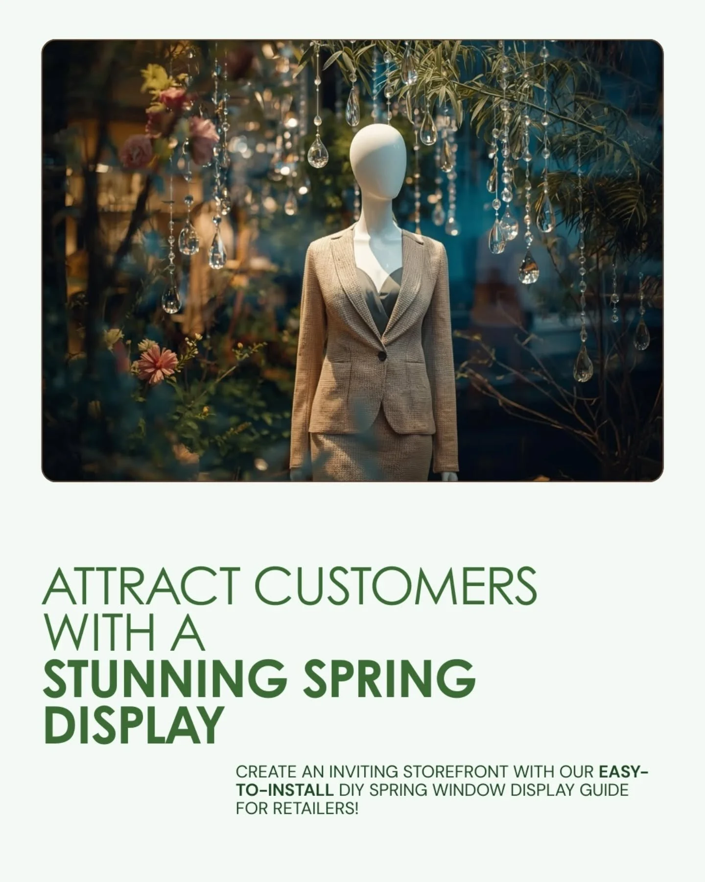 It may still feel like ❄️winter outside, but retailers know the truth: the calendar has already moved on to spring.🌿

This is the time many shop owners start thinking about refreshing their storefront, even if the weather hasn&rsquo;t quite caught u