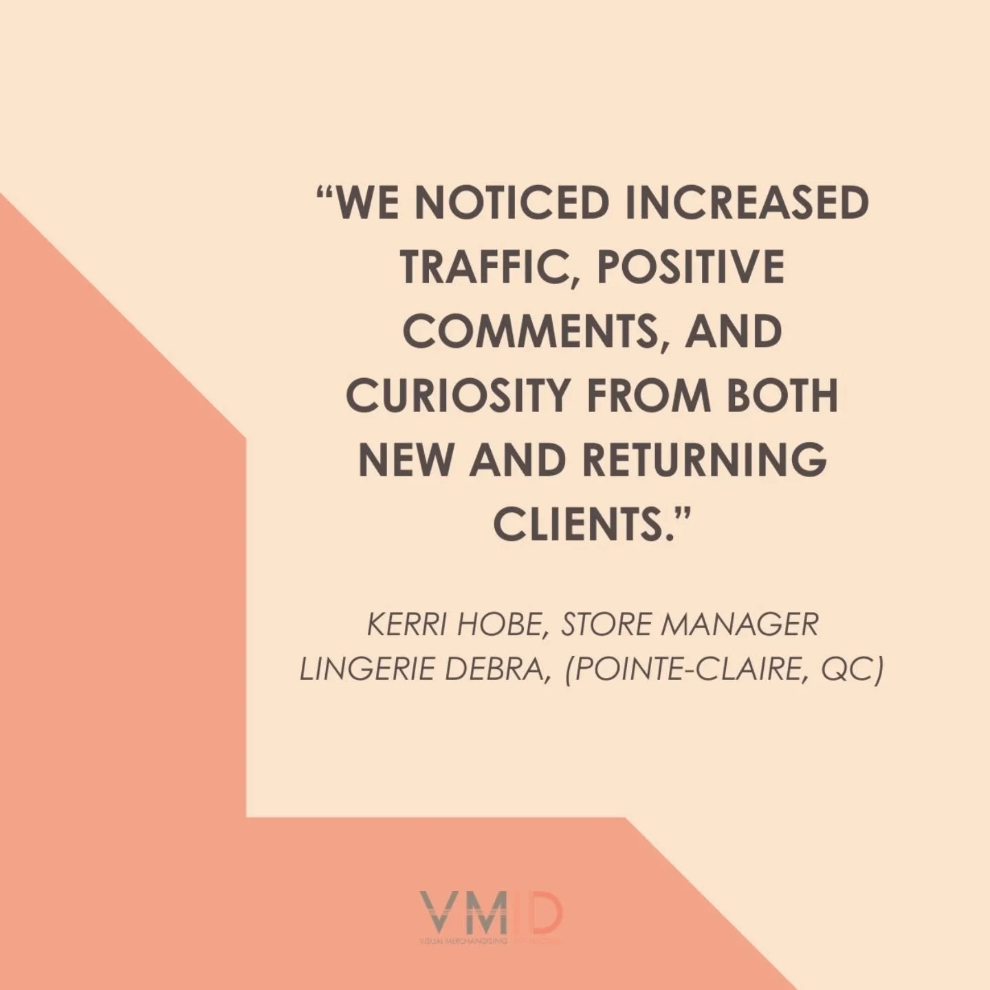 Sometimes it&rsquo;s not the product&hellip; it&rsquo;s how the space is working around it.

We recently supported a client through a Space Audit in Quebec, and after a few changes, they started seeing increased traffic, more curiosity, and stronger 