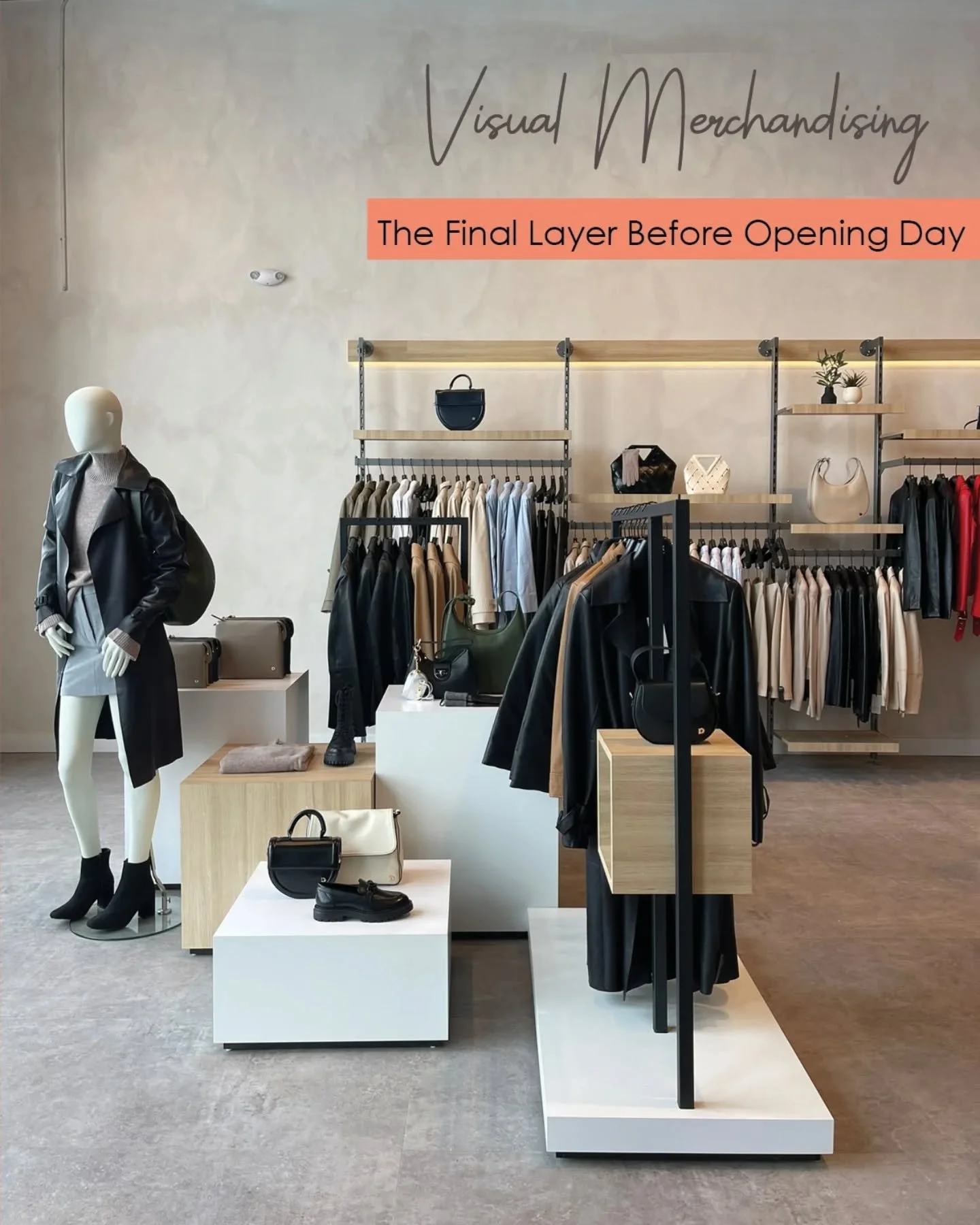 Congratulations to @heartlandtowncentre on welcoming this beautiful new Danier store!

For this recent opening, Ramans Design led the retail design direction and welcomed VM ID to support with the visual merchandising strategy and implementation. Our
